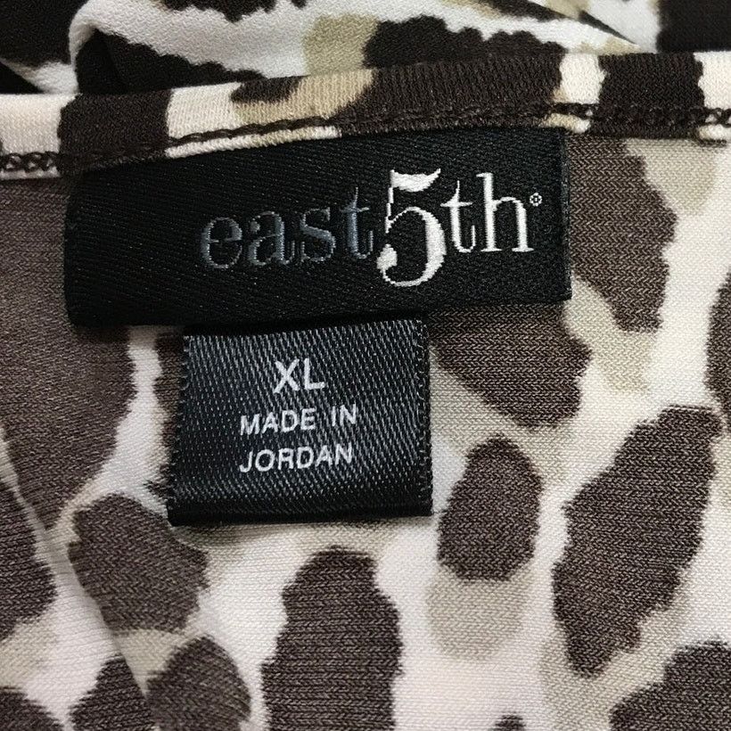 Other East 5th Animal Scoop Neck Short Sleeve Blouse XL Size XL / US 12-14 / IT 48-50 - 3 Thumbnail
