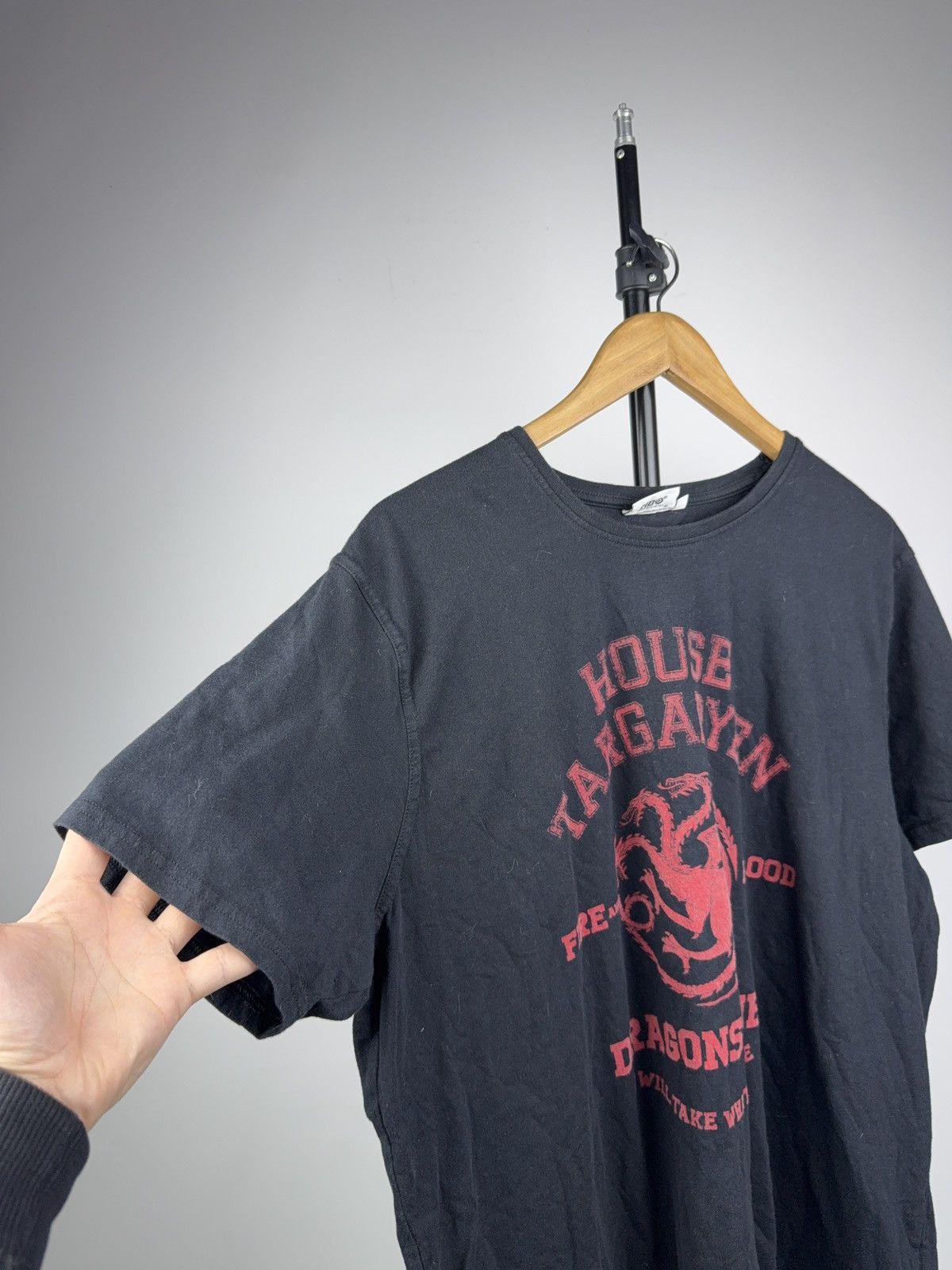 Vintage HBO Game of Thrones House Targaryen Fire and Blood ʼ19 Tee Size US L / EU 52-54 / 3 - 2 Thumbnail