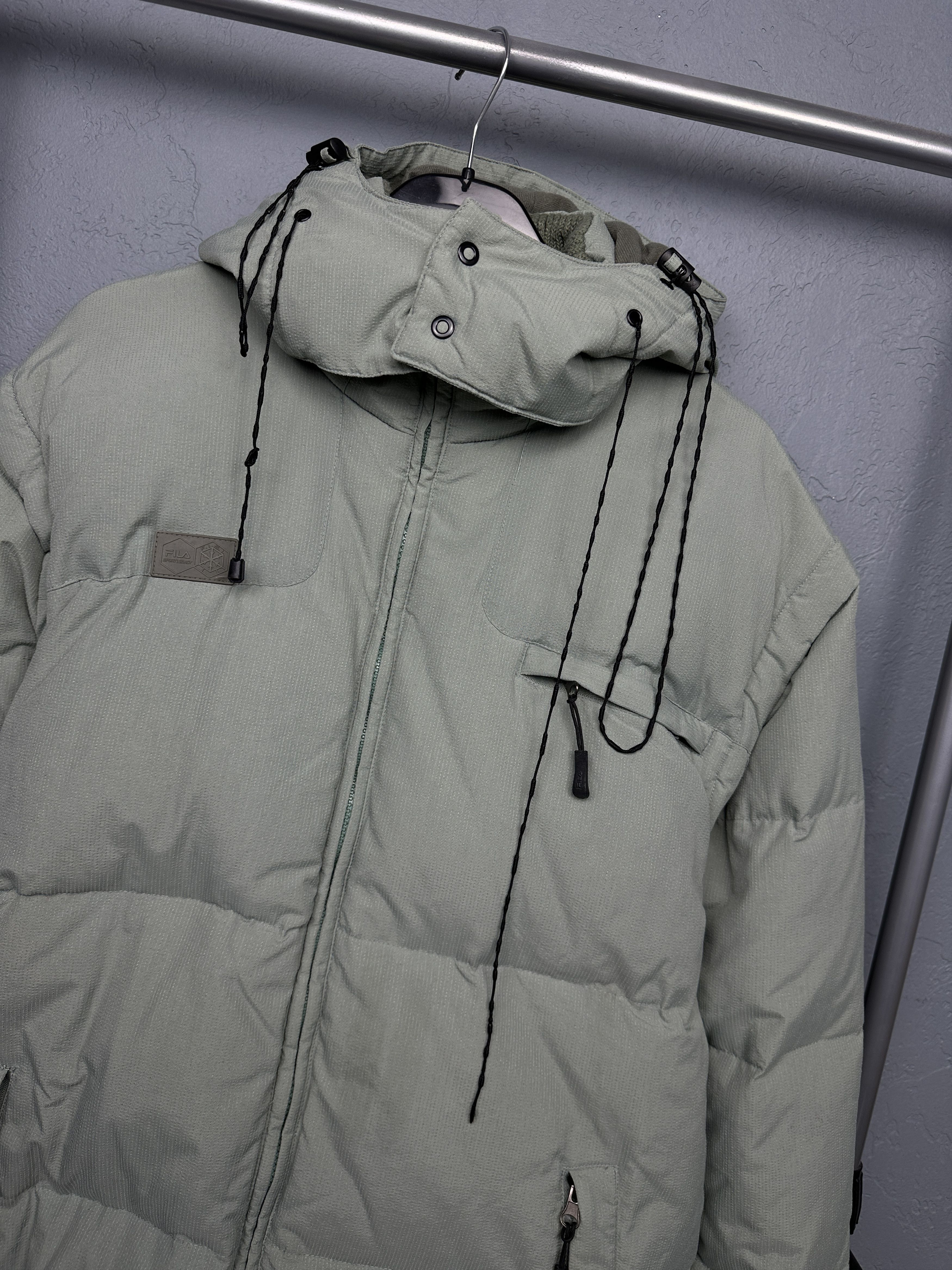 Fila Vintage Fila Mens Goose Down Puffer Jacket Vest Size US XL / EU 56 / 4 - 2 Thumbnail