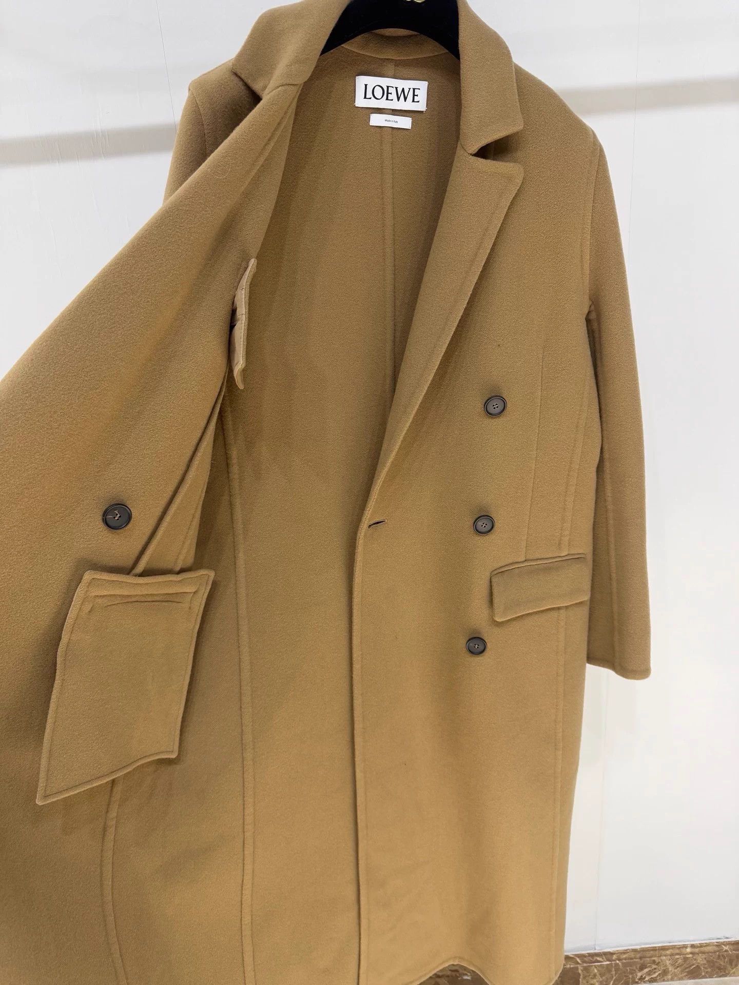 Loewe Loewe Brown DB Overcoat 99 New 36 Oversized Size XS / US 0-2 / IT 36-38 - 3 Thumbnail