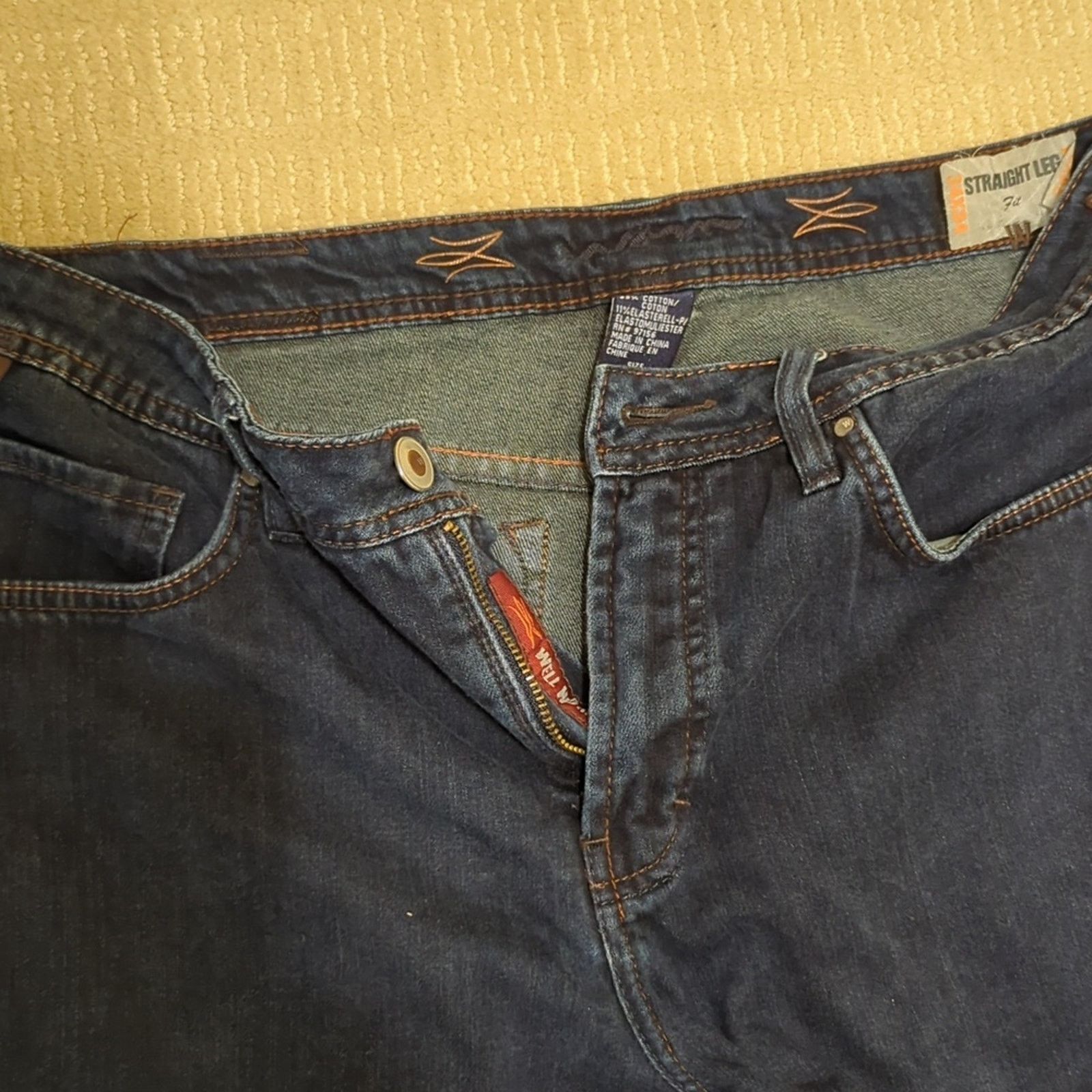 Other Well Worn men's jeans wm134v5L, 34w, inseam 29 inseam Size US 34 / EU 50 - 2 Thumbnail