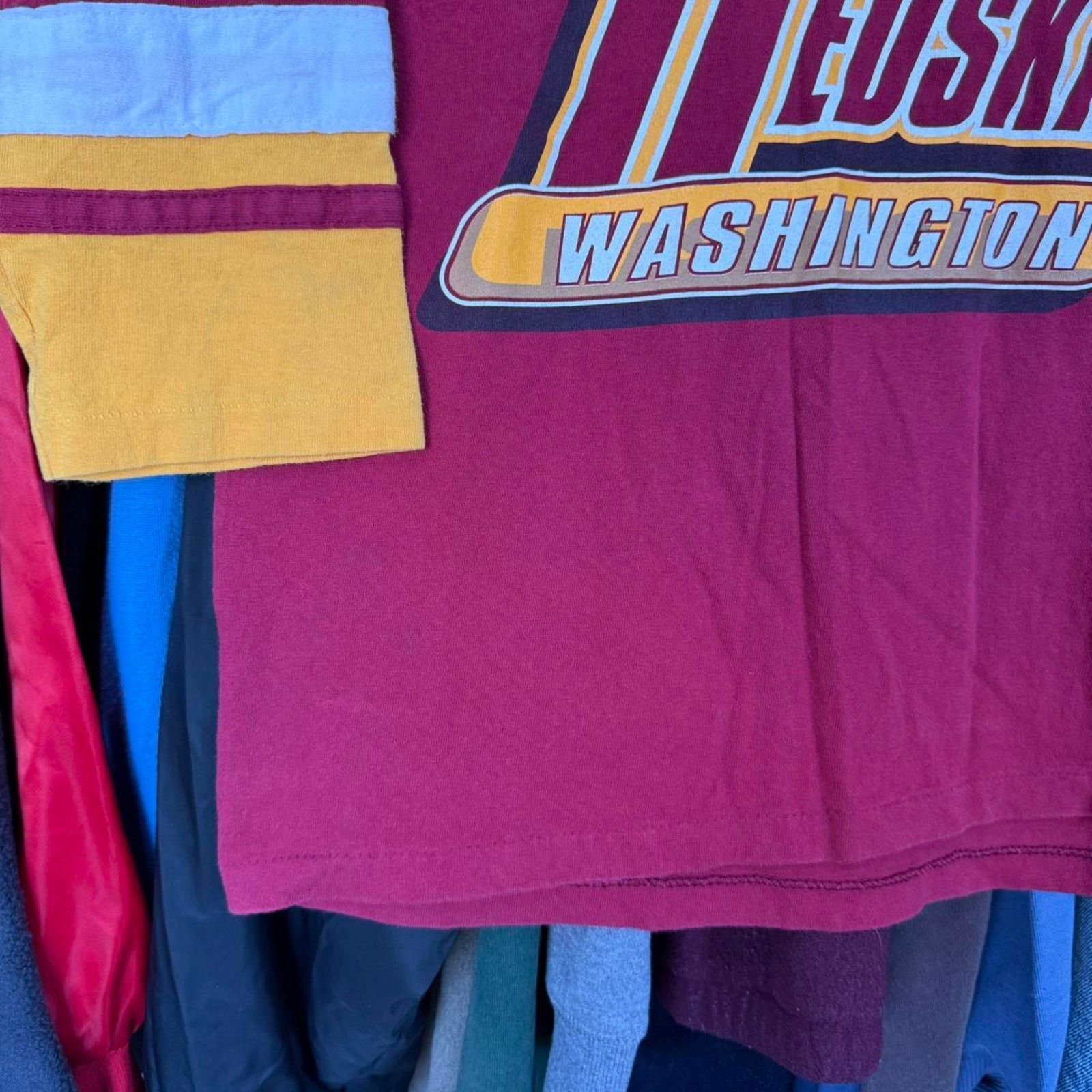 Other Vintage 90s Washington Football Team 3/4 Sleeve T-Shirt Boys Size US S / EU 44-46 / 1 - 4 Thumbnail