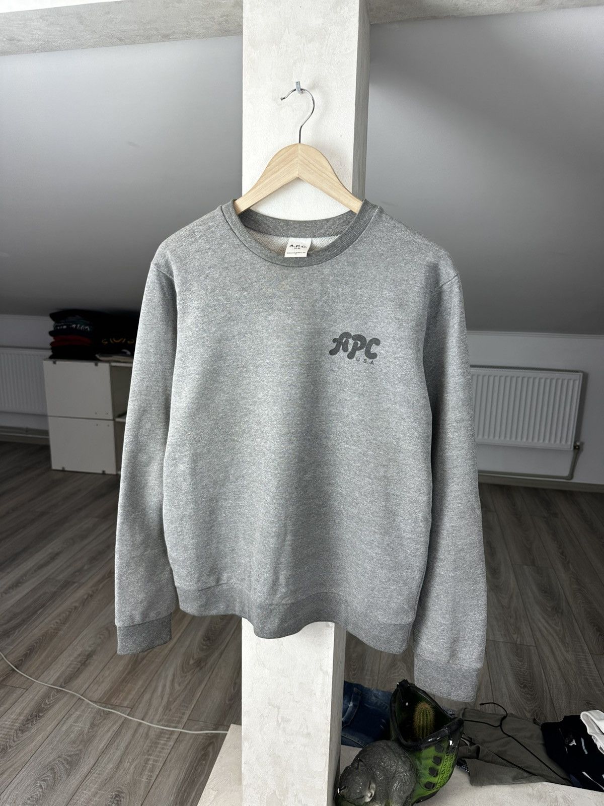 A.P.C. Vintage APC Sweatshirt A.P.C. Made in USA Size US M / EU 48-50 / 2 - 1 Thumbnail
