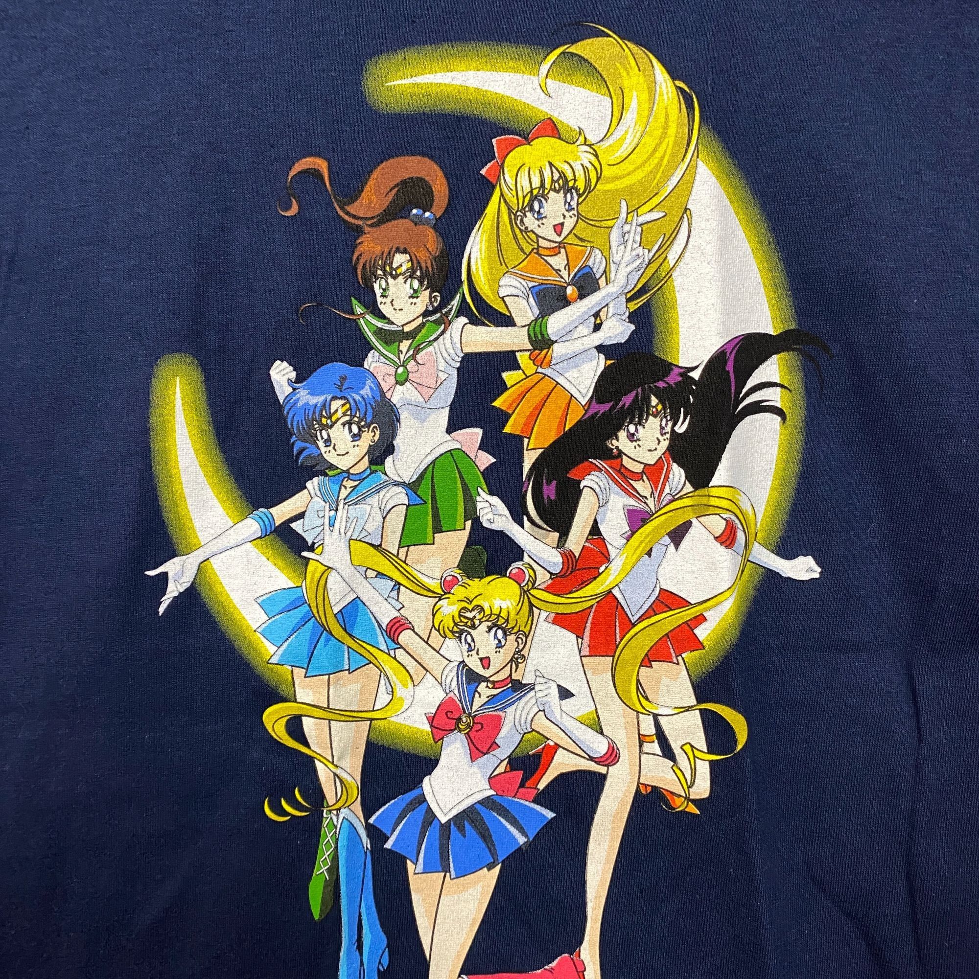 Anime Sailor Moon Sailor Scouts Under the Moonlight Tshirt size Sm Size US S / EU 44-46 / 1 - 2 Thumbnail