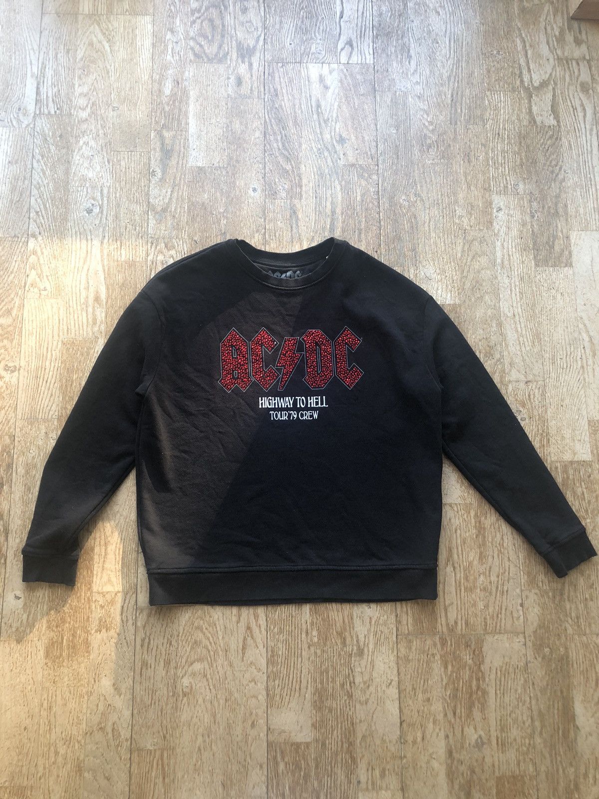 AC/DC × Vintage AC/DC HIGHWAY TO HELL TOUR 1979 CREWNECK SWEATSHIRT Size US S / EU 44-46 / 1 - 1 Thumbnail