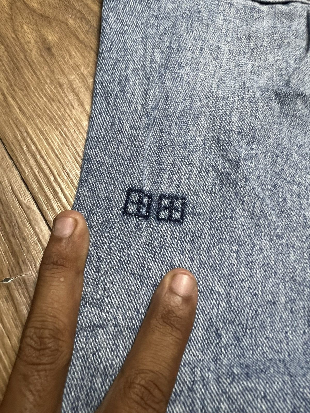 Yasuyuki Ishii Ksubi(Tsubi)CHITCH CHOP Billbored Blue Distressed Jeans (43) Size US 28 / EU 44 - 17 Thumbnail