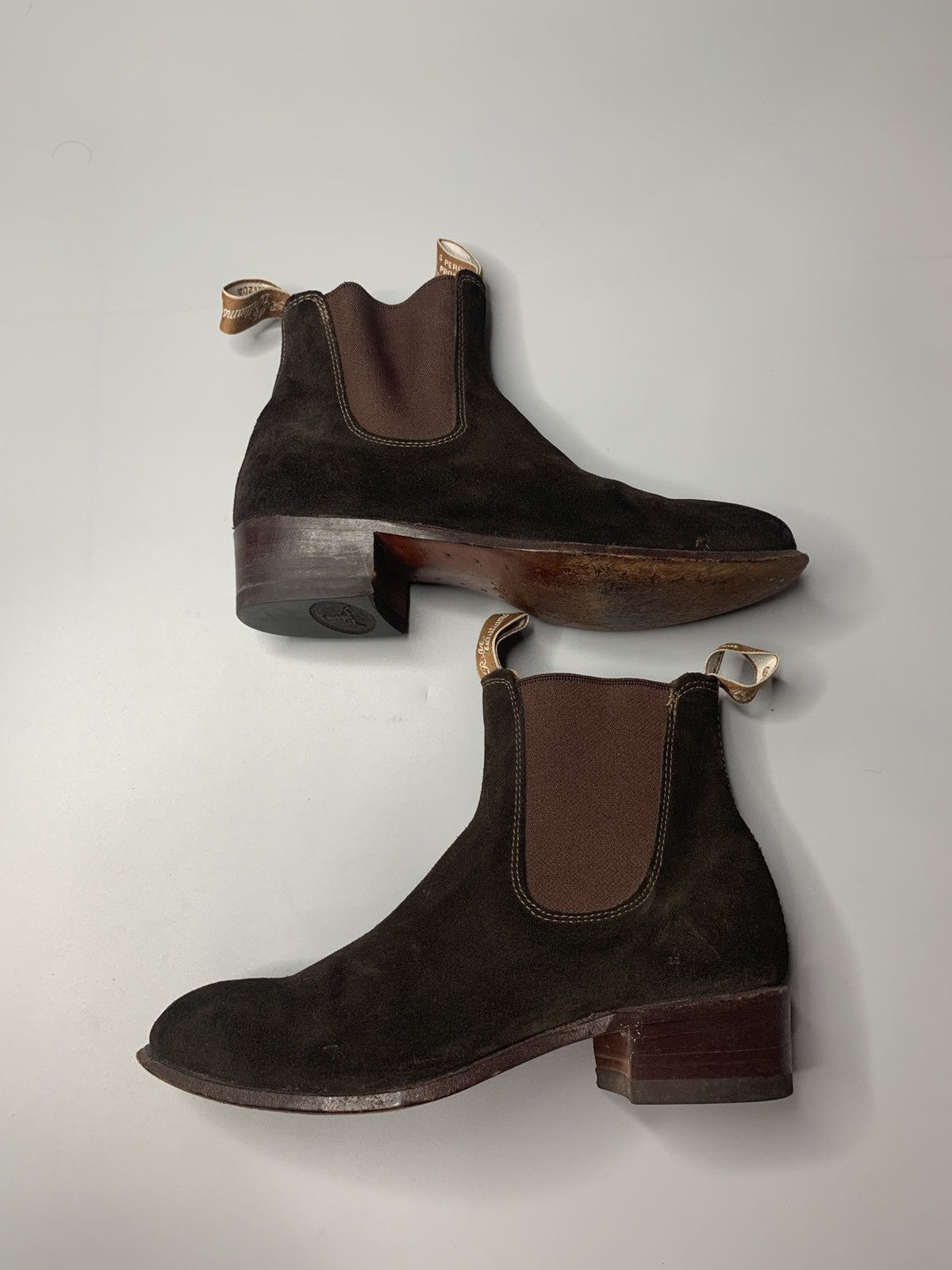 R.M. Williams R.M. Williams Suede Chelsea Boots Size US 5.5 / IT 35.5 - 6 Thumbnail
