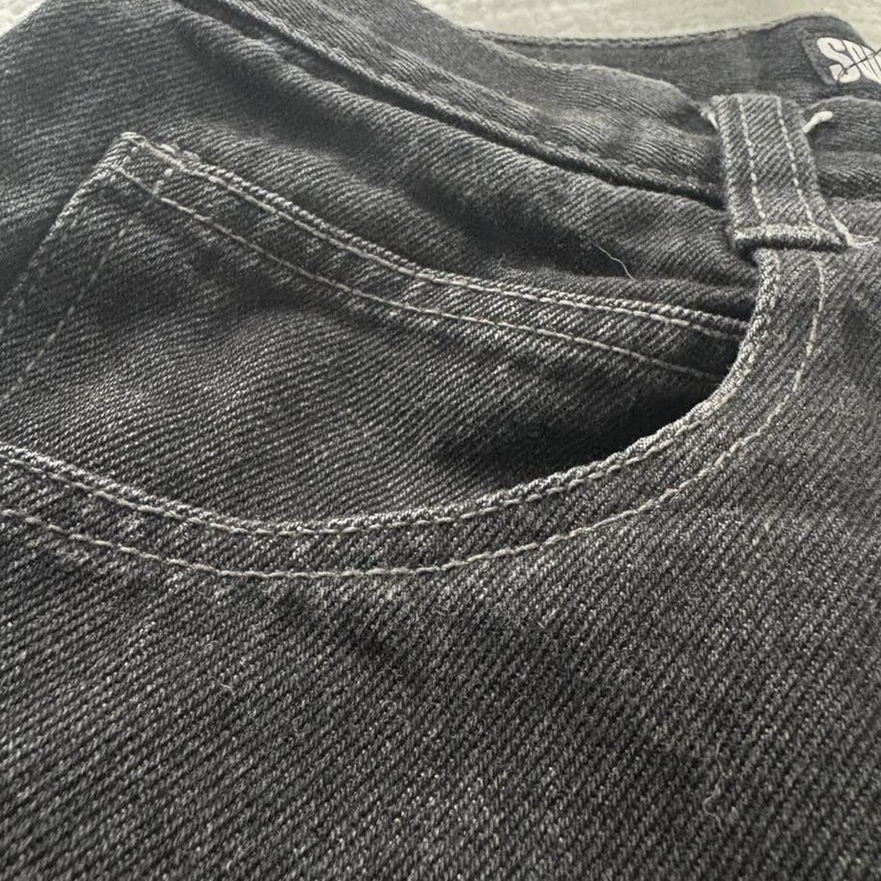 Southpole Vintage Black Baggy Denim SouthPole Jorts Size US 32 / EU 48 - 8 Thumbnail