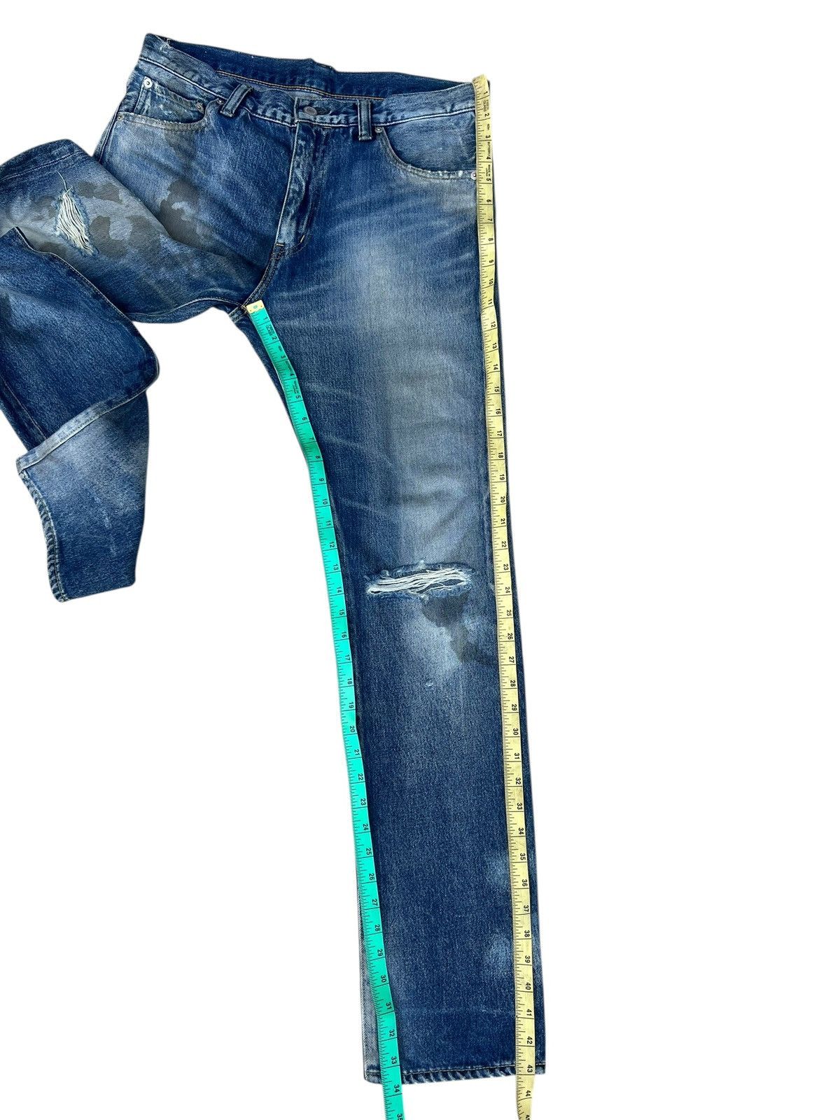 Swagger Swagger Japan Distressed Ripped Denim Jeans Size US 31 - 6 Thumbnail