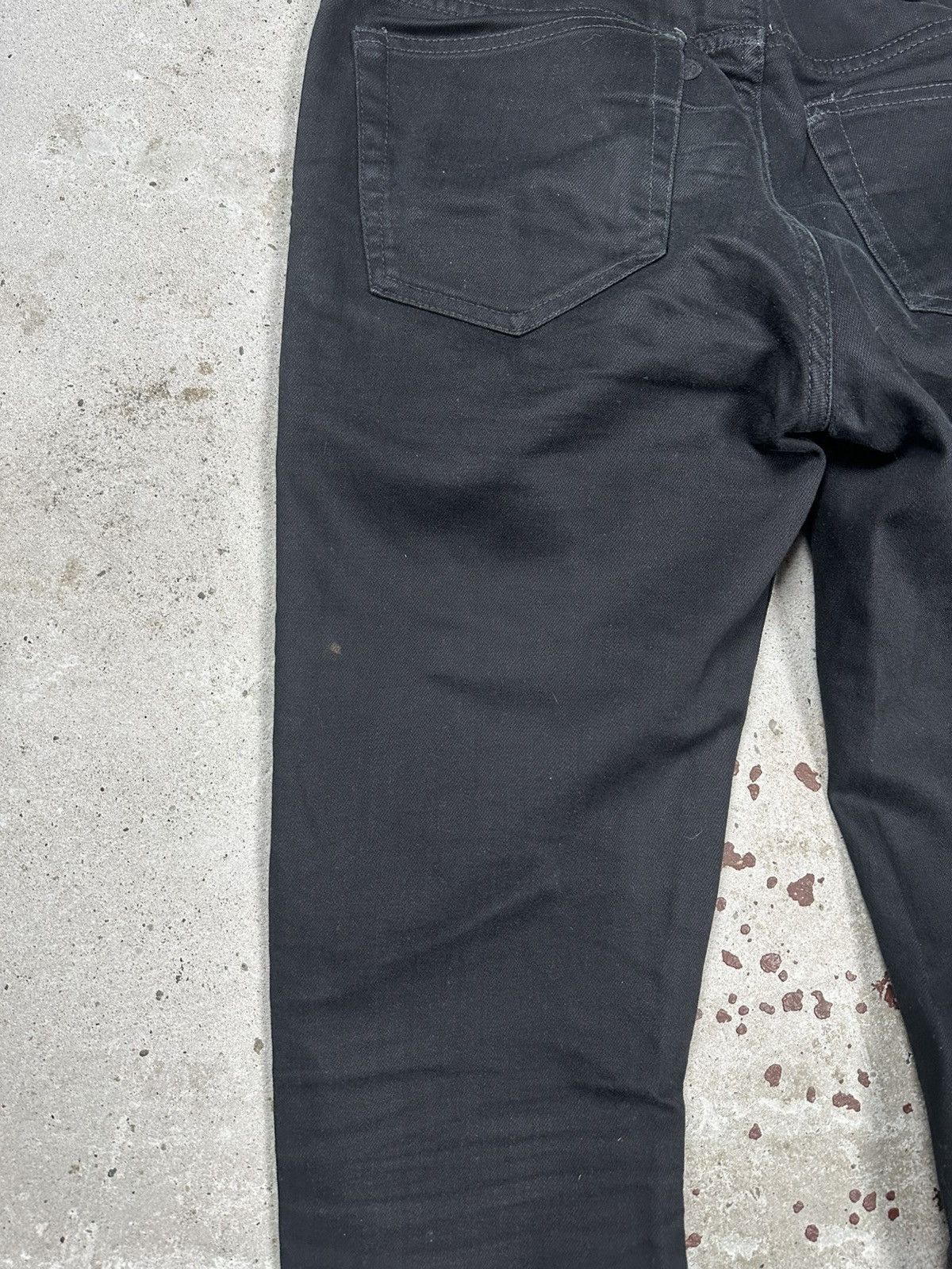 Acne Studios Acne Studios Bla Konst North Stay Black Denim Pants Jeans Size US 30 / EU 46 - 14 Thumbnail