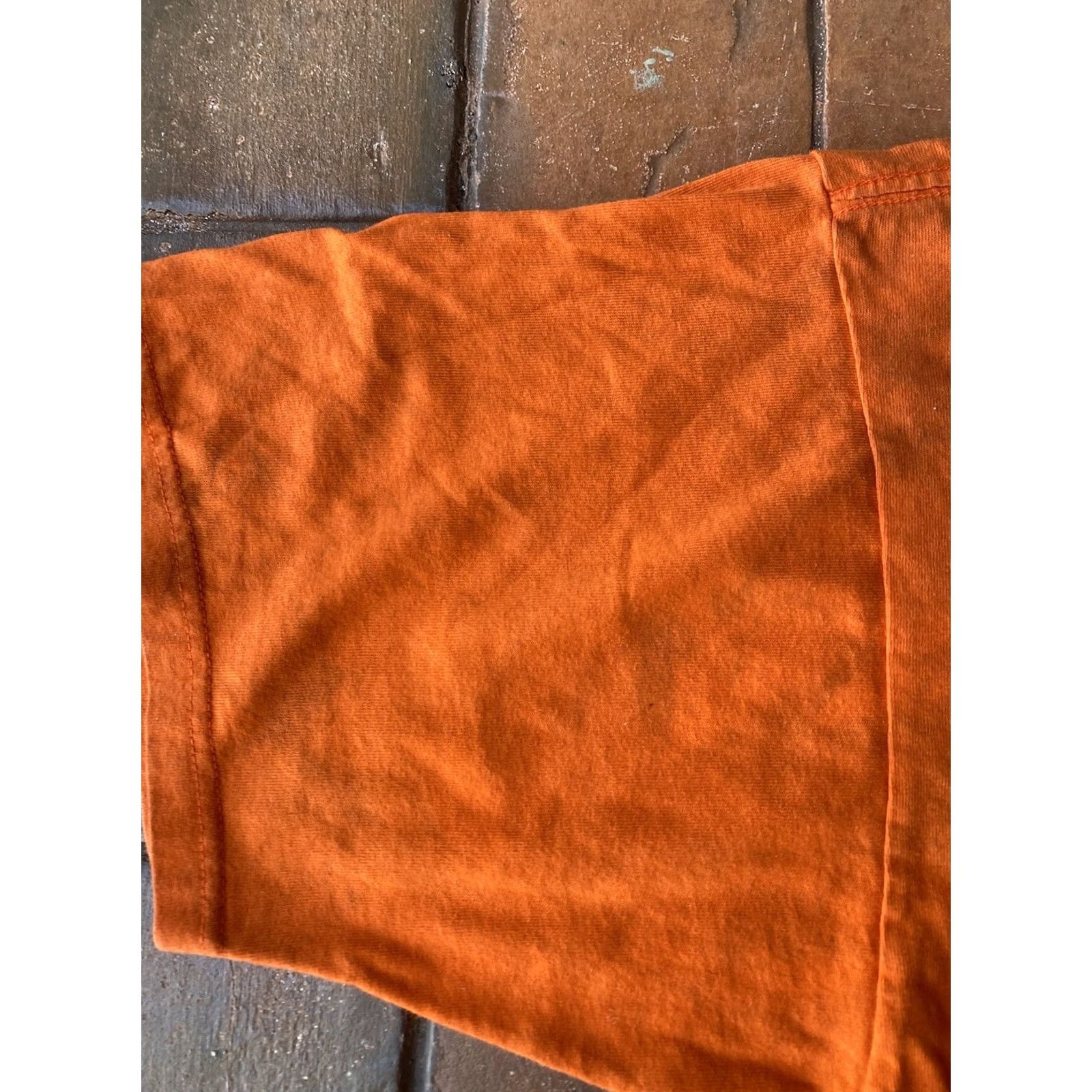 Vintage VINTAGE The Lord is My Shepherd Christian Jesus T-Shirt XL Orange Cotton Crew Neck Short Sleeve Grunge 90s Mens Turkey USA Size US XL / EU 56 / 4 - 5 Thumbnail