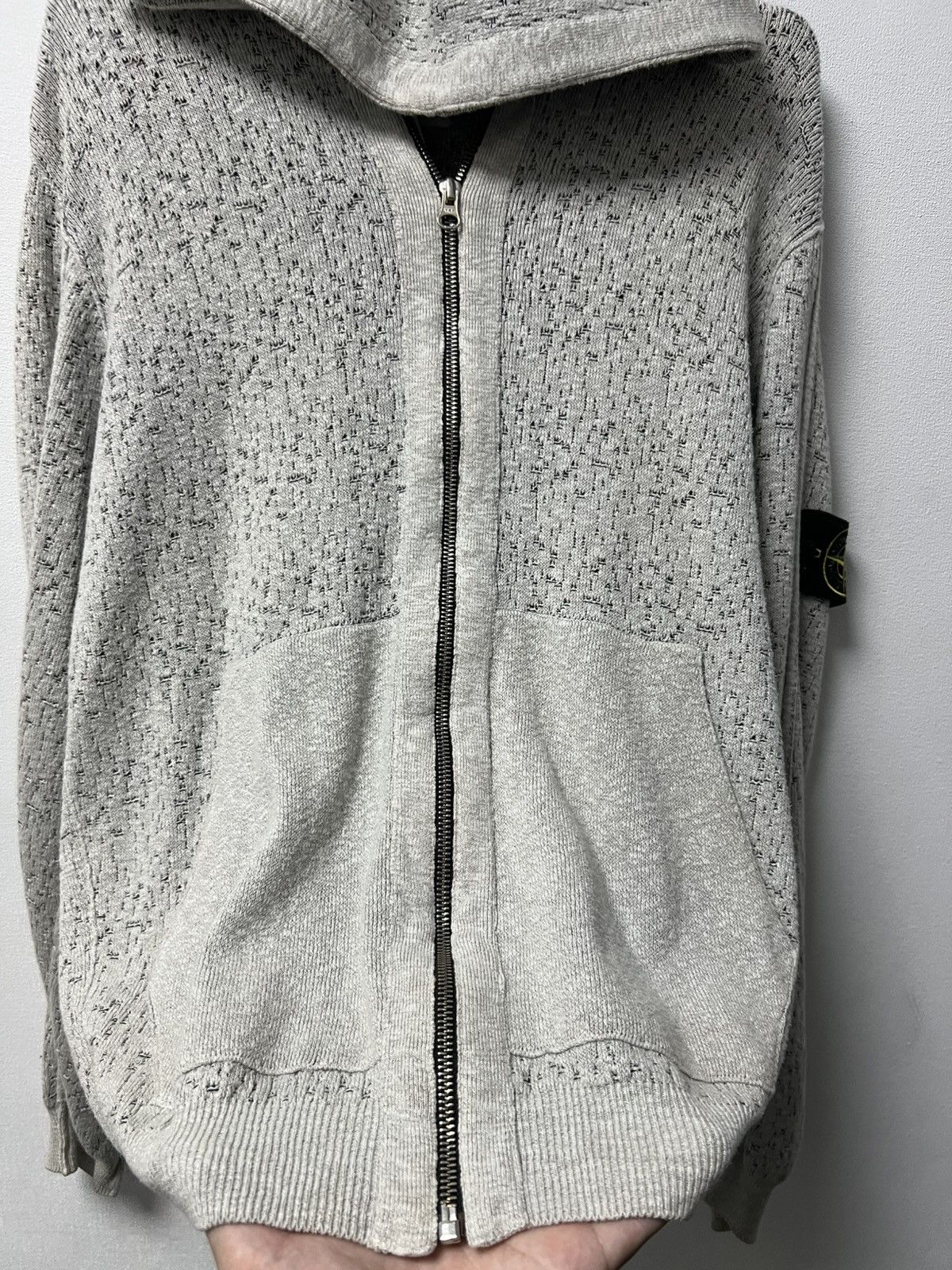 Stone Island Vintage Stone Island Zip Hoodie Jacket Size US XL / EU 56 / 4 - 5 Thumbnail