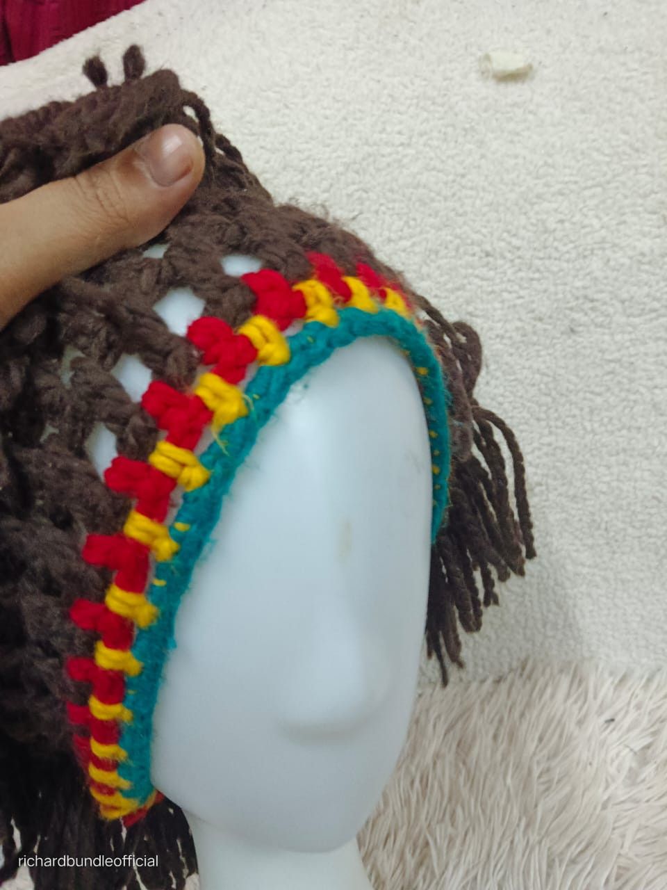 Designer Reggae Handmade Knitted Customs Size ONE SIZE - 4 Thumbnail