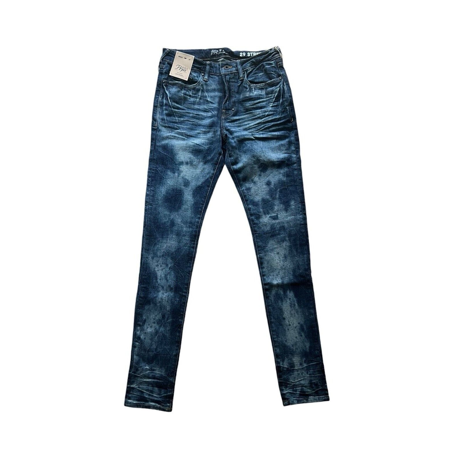 Prps PRPS Cayenne Skinny Fit Men's Stretch Jeans Blue Size 29/32 Size US 29 - 3 Thumbnail