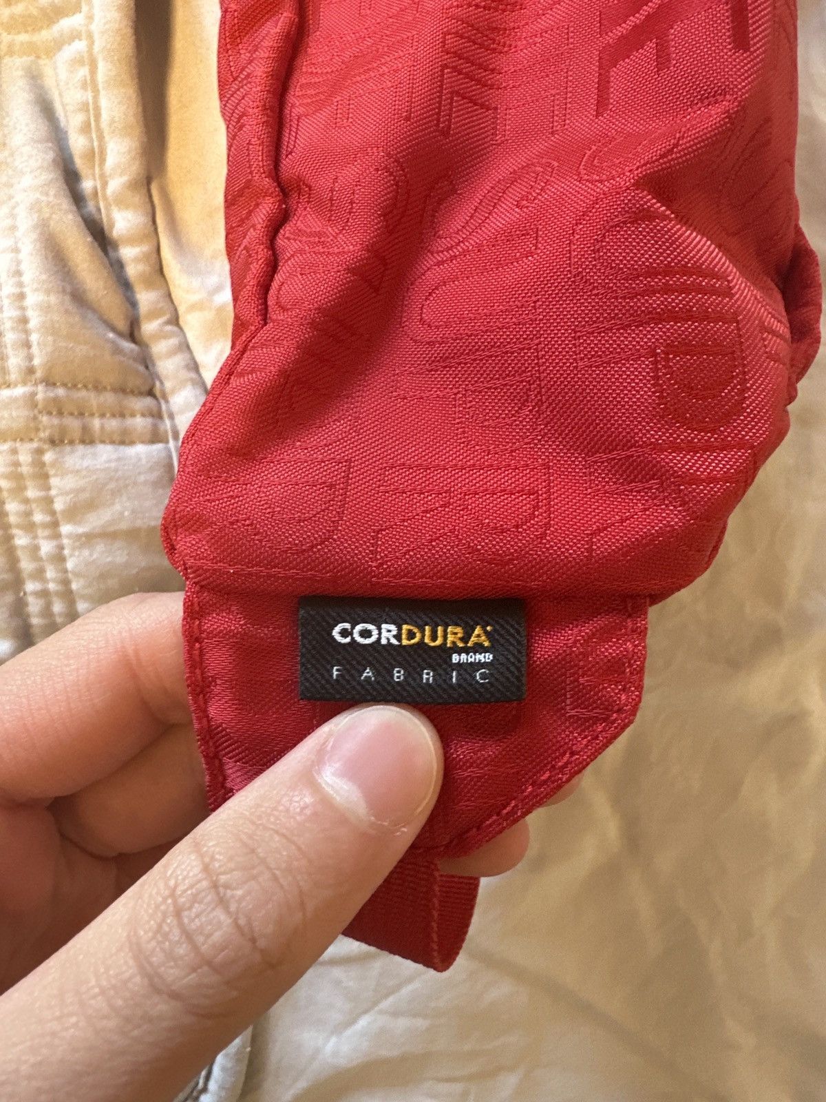 Supreme × Vintage supreme red waist bag ss19🔴🔴 Size ONE SIZE - 4 Thumbnail
