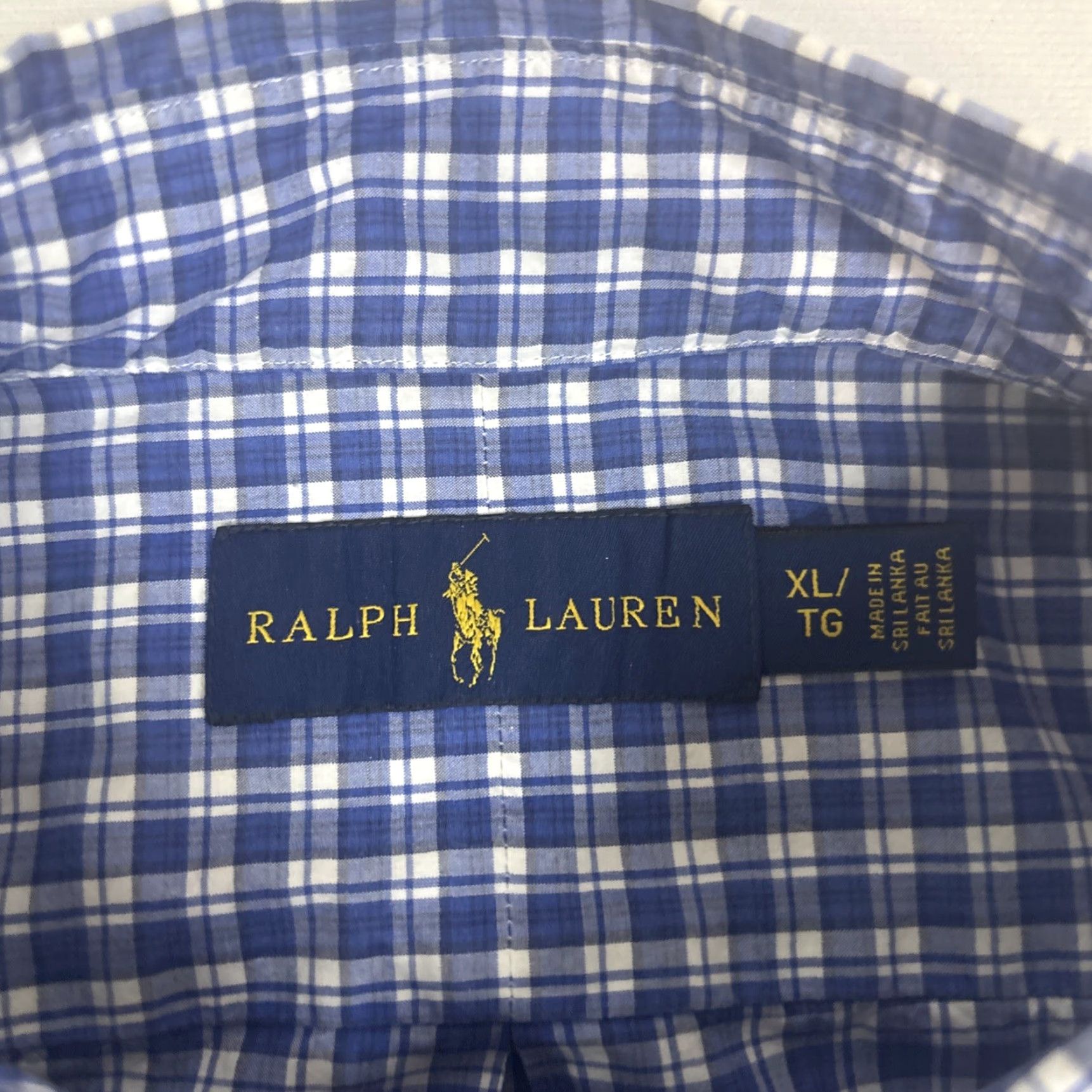 Ralph Lauren Ralph Lauren Button-Down Shirt Men’s XL Plaid Blue Shirt Men’s XL Plaid Blue Size US XL / EU 56 / 4 - 2 Thumbnail