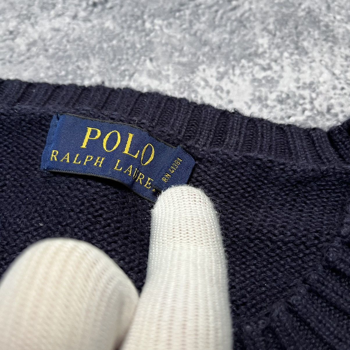 Polo Ralph Lauren Vintage Polo Ralph Lauren Knit Sweater Y2K Streetwear Luxury Size US S / EU 44-46 / 1 - 5 Thumbnail