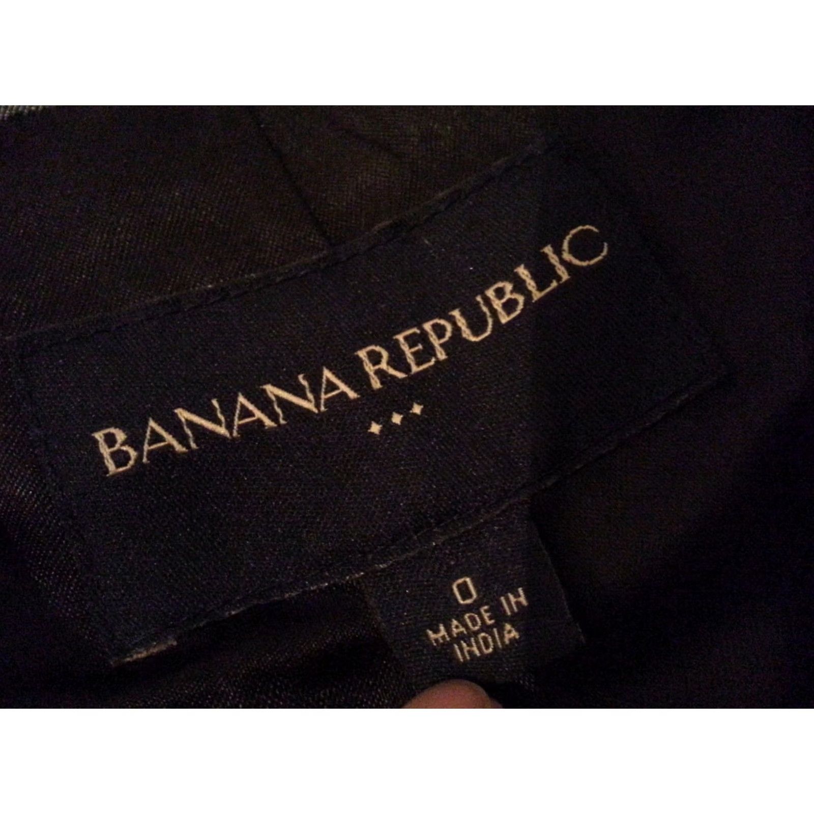Banana Republic Womens Banana Republic Jacket Blazer 0 Grey Gray Size XS / US 0-2 / IT 36-38 - 2 Thumbnail