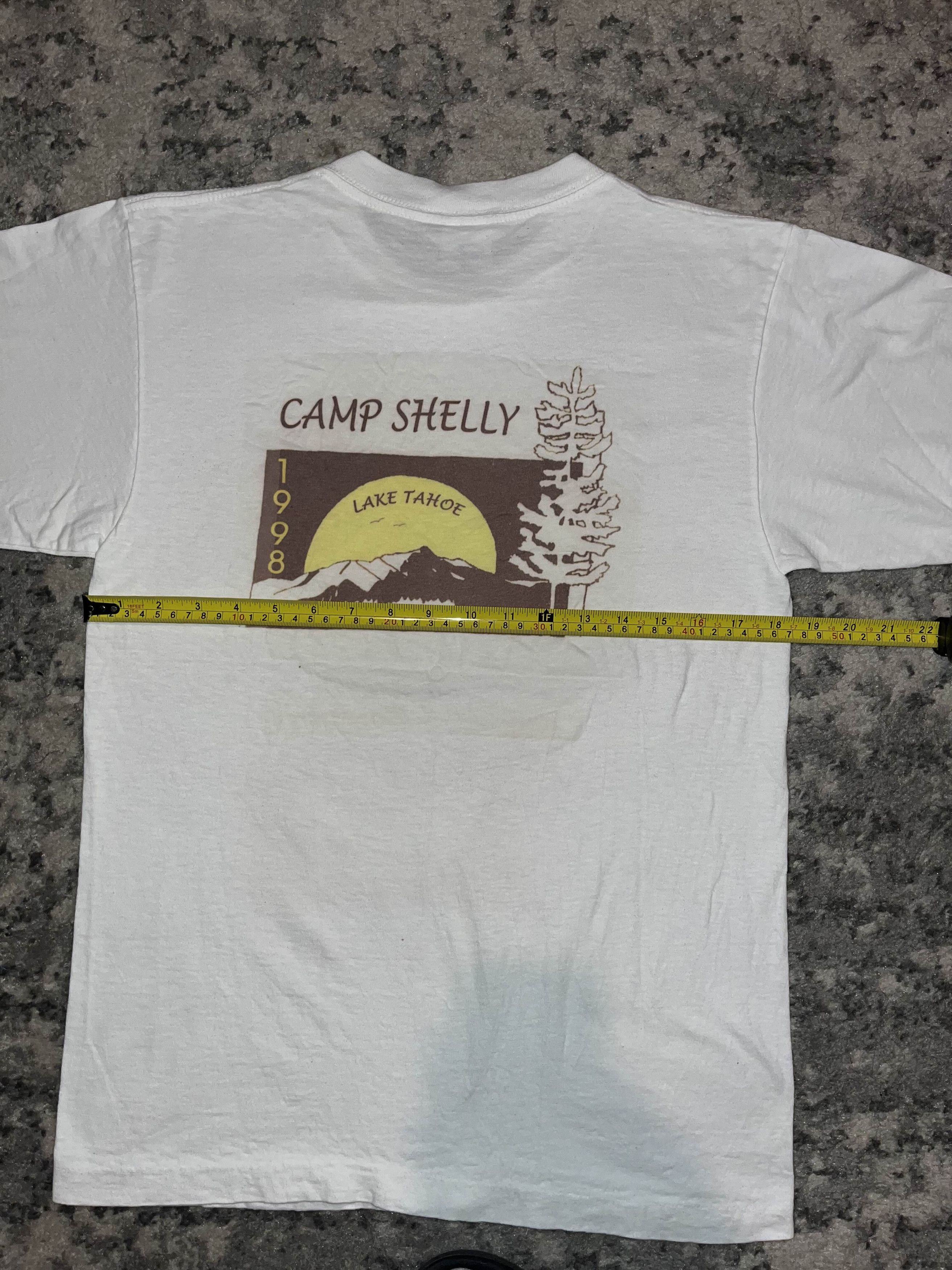 Vintage Vintage 90s Lake Tahoe Camp Shelly Shirt Size US M / EU 48-50 / 2 - 8 Thumbnail