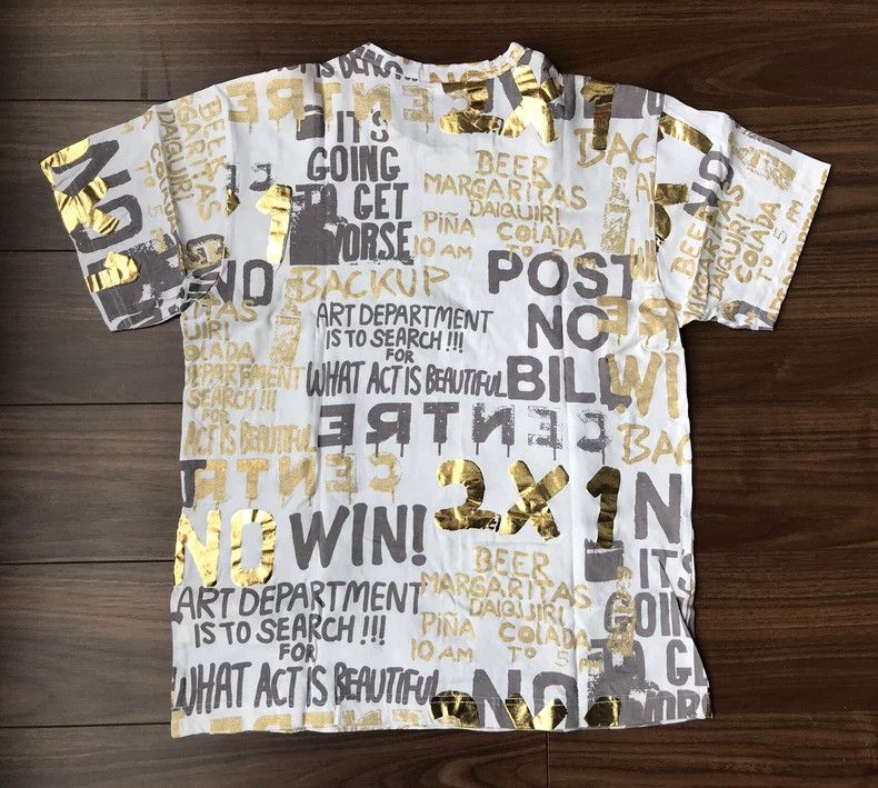 Comme des Garcons Comme Des Garcons Short Sleeve Gold Letter Size US M / EU 48-50 / 2 - 2 Thumbnail
