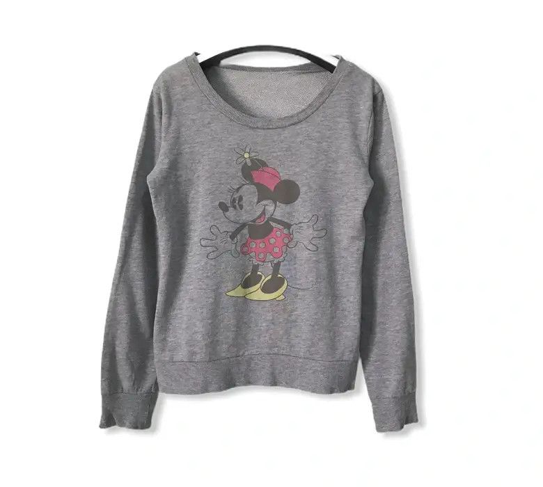 image of Disney Minnie Mouse Sweatshirts, Women's (Size XS)