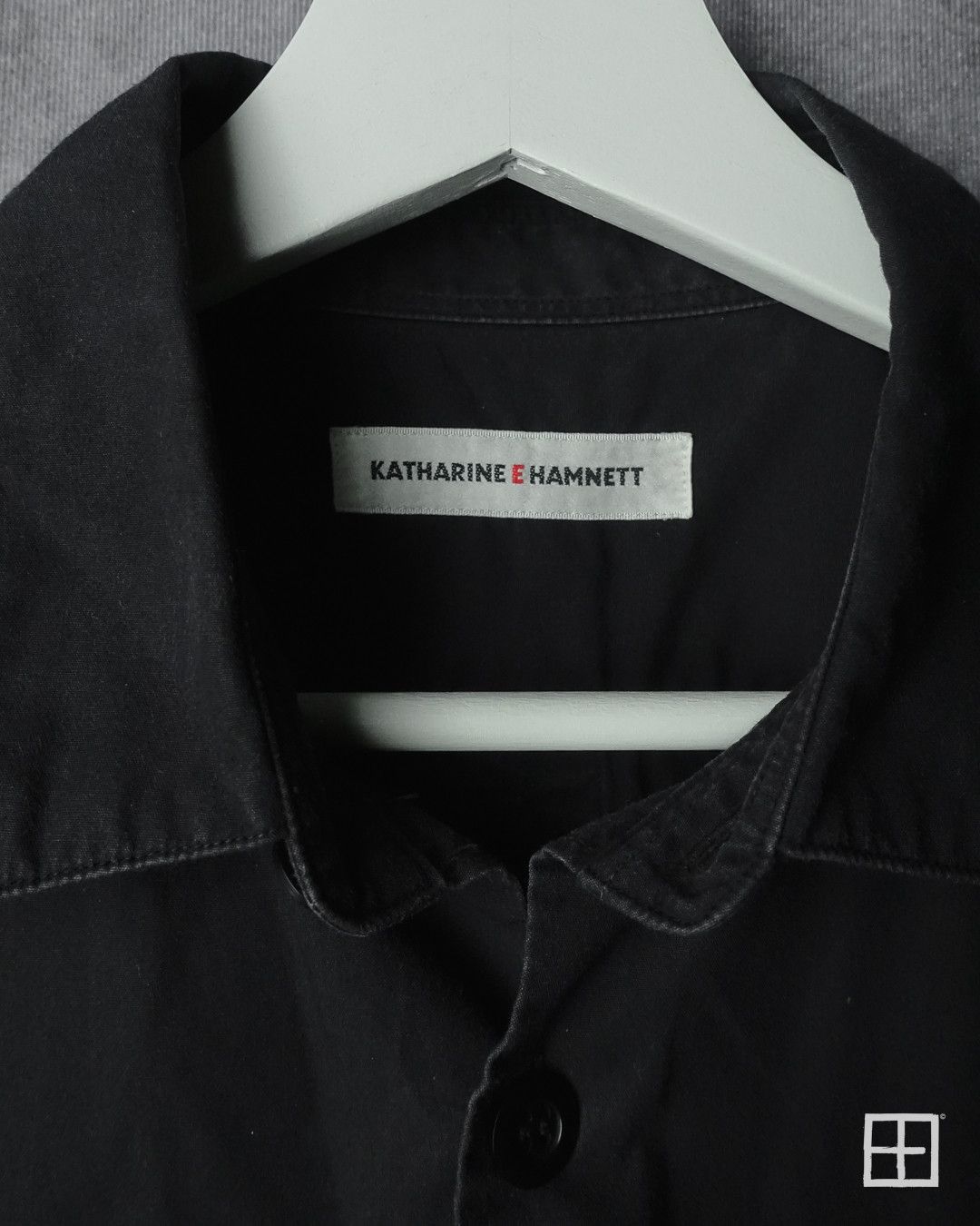 Katharine Hamnett London Katharine Hamnett Multi Pocket Cargo Shirt Black M Size US M / EU 48-50 / 2 - 4 Thumbnail