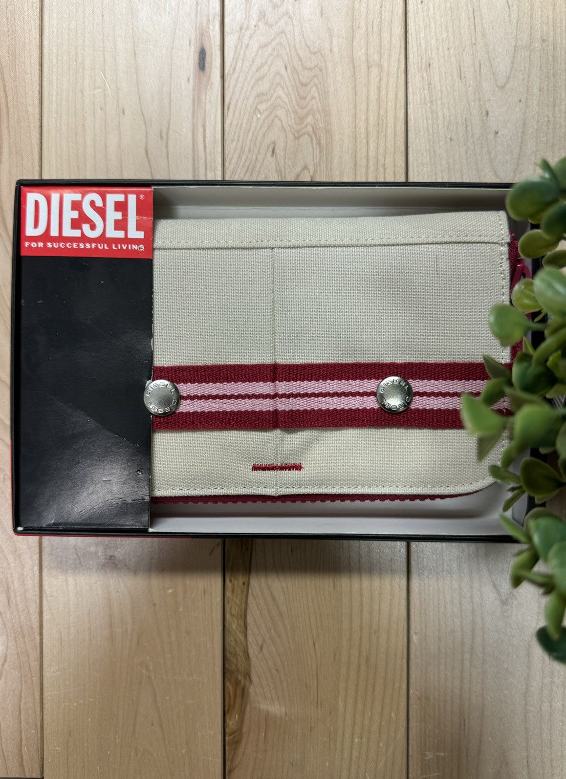 Diesel 2000s Diesel ‘Small Parts’ Long Wallet Size ONE SIZE - 1 Thumbnail
