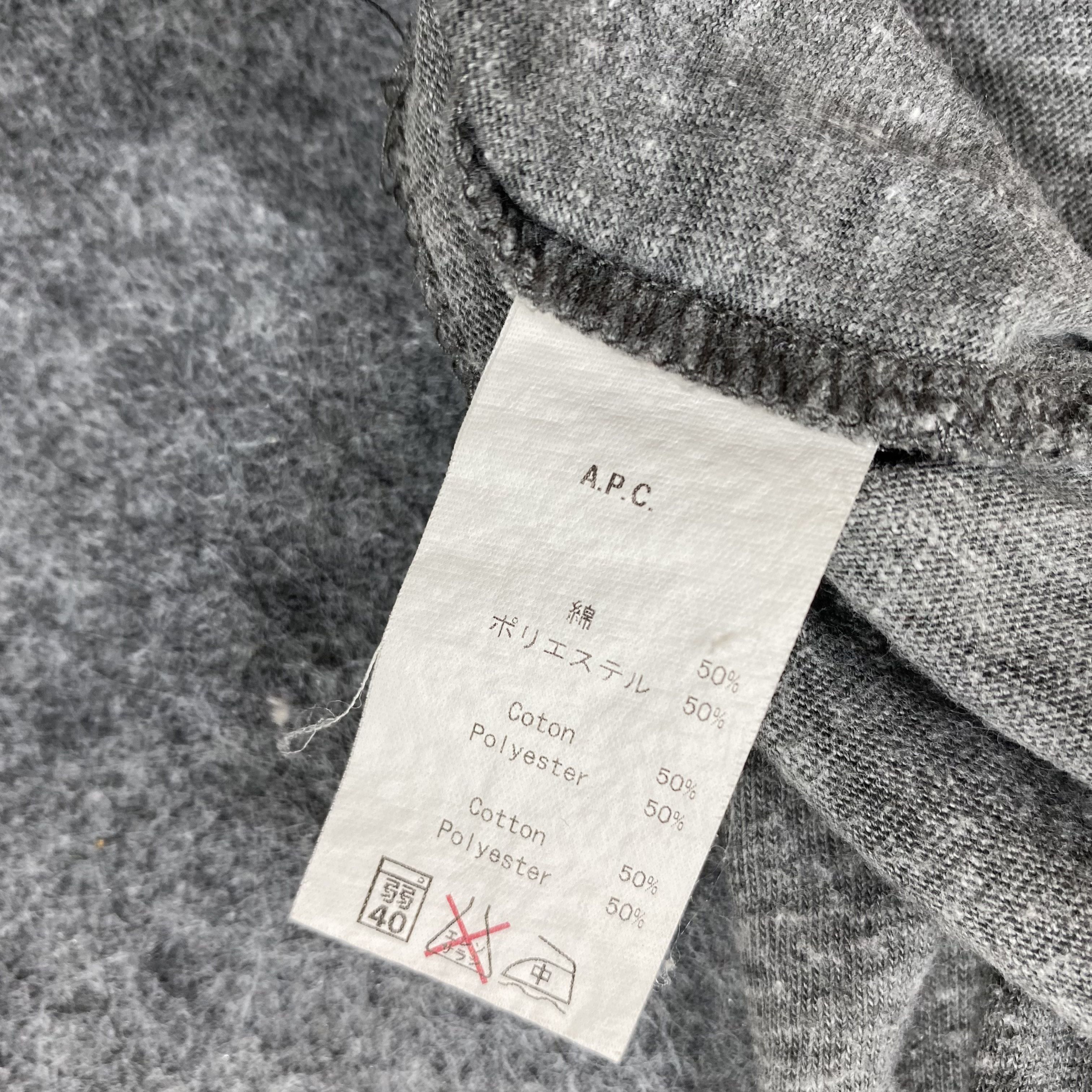 A.P.C. A.P.C. rue madame paris tshirt - M027 Size US M / EU 48-50 / 2 - 5 Thumbnail