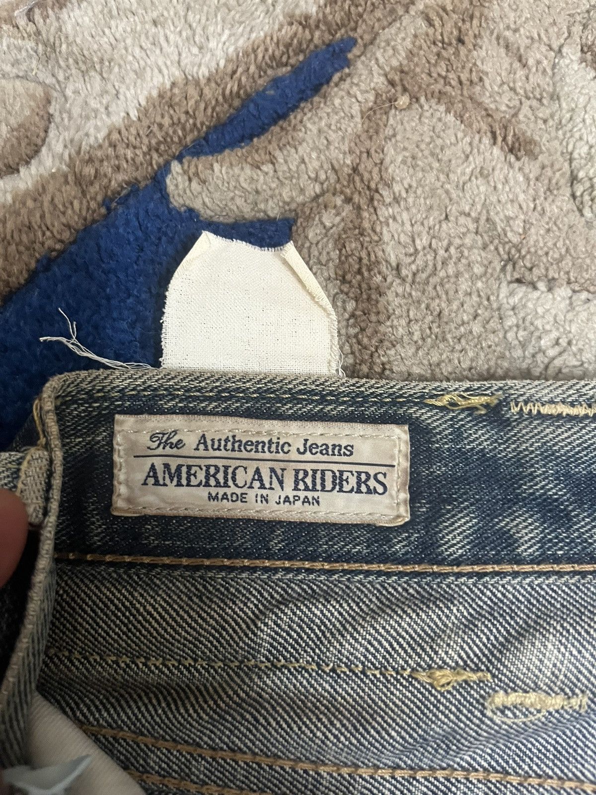 Alife × Lee Lee Rider “Organic” Distress denim Size US 33 - 9 Thumbnail