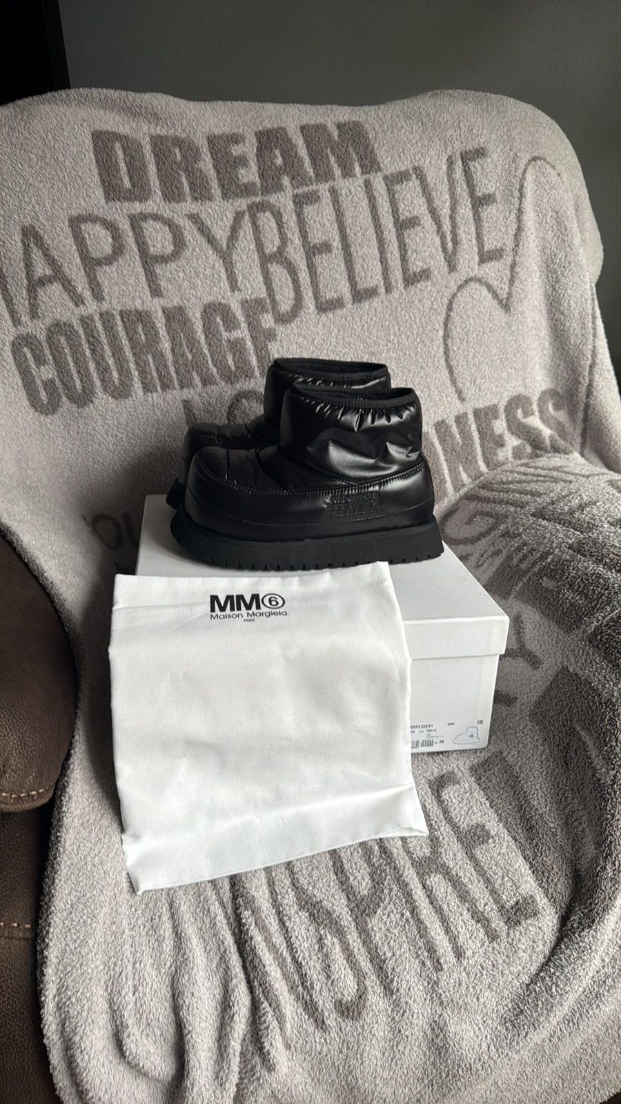 Maison Margiela MM6 Maison Margiela ankle boot black S59WU0241 women NWT Size US 8 / IT 38 - 10 Thumbnail