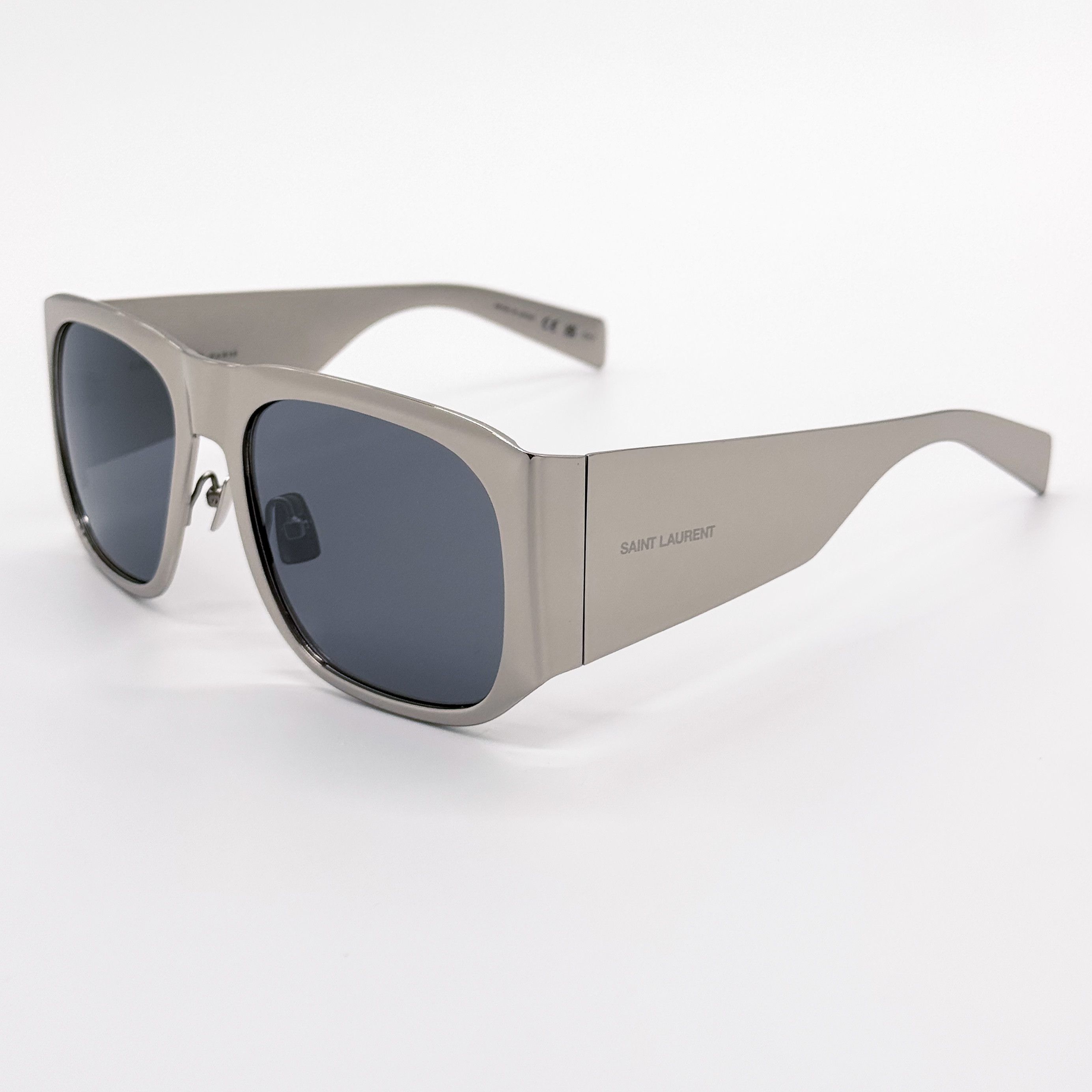 Saint Laurent Paris NEW SAINT LAURENT SL636 002 SUNGLASSES UNISEX SQUARE SL 636 Size ONE SIZE - 8 Thumbnail