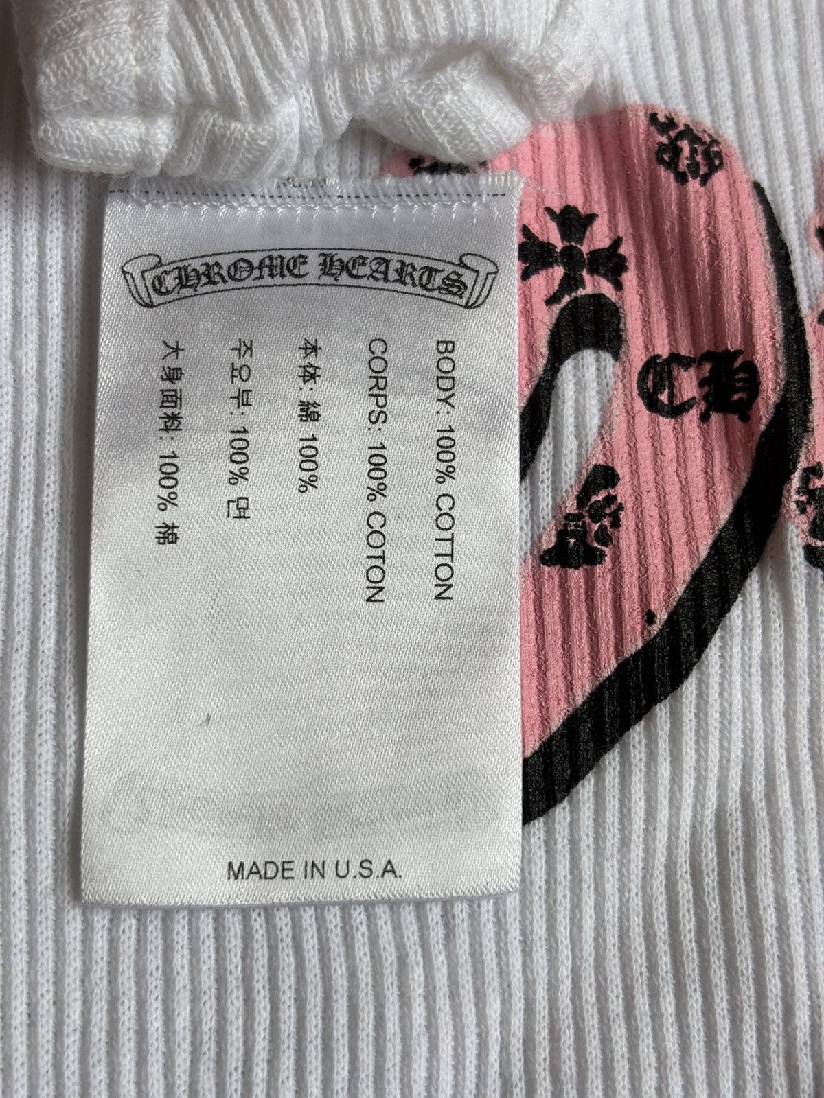 Chrome Hearts Chrome Hearts White Deadly Doll Tank Top Size US L / EU 52-54 / 3 - 7 Thumbnail