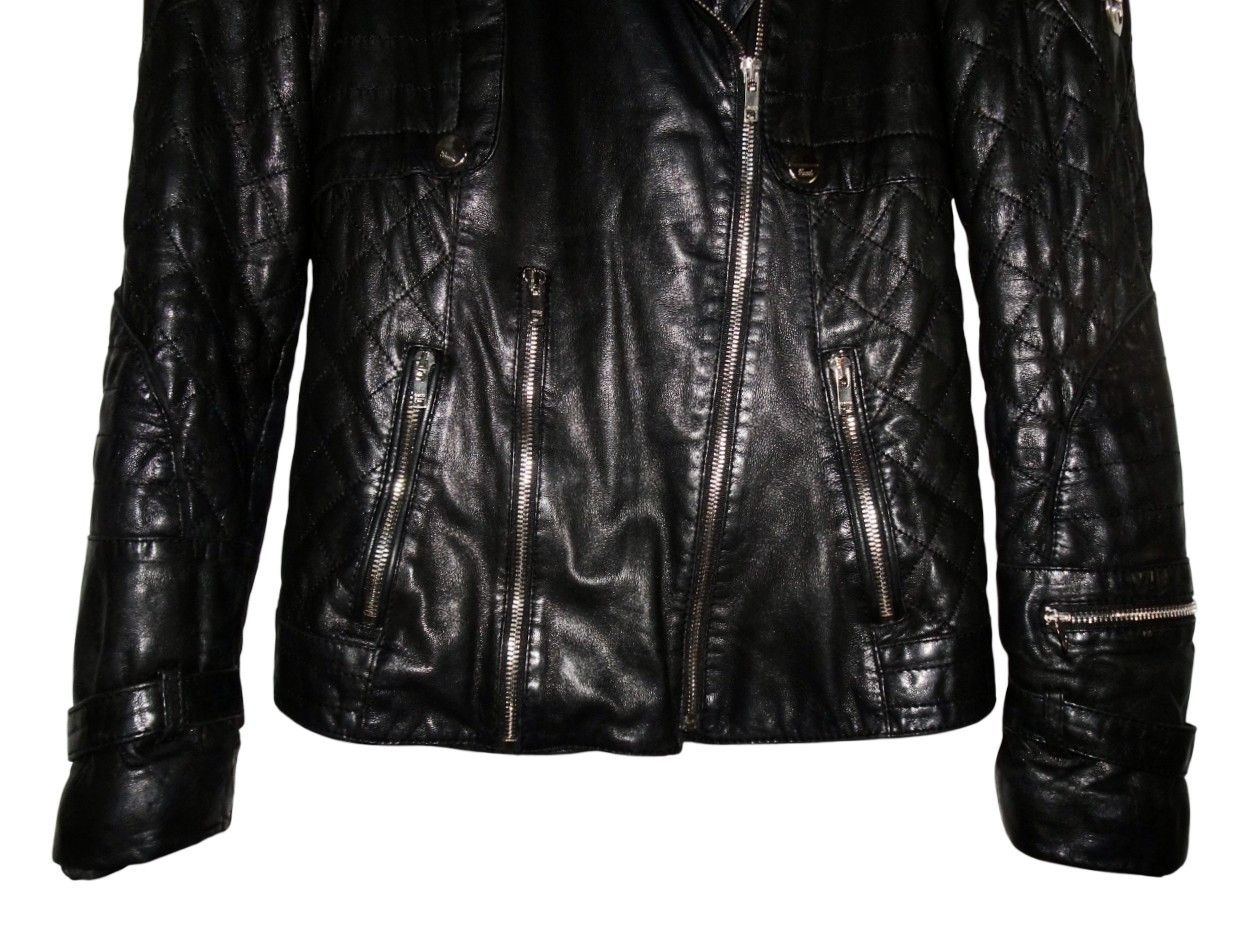 Gucci GUCCI TOM FORD ERA BIKER LAMBSKIN FUR JACKET Size S / US 4 / IT 40 - 3 Thumbnail