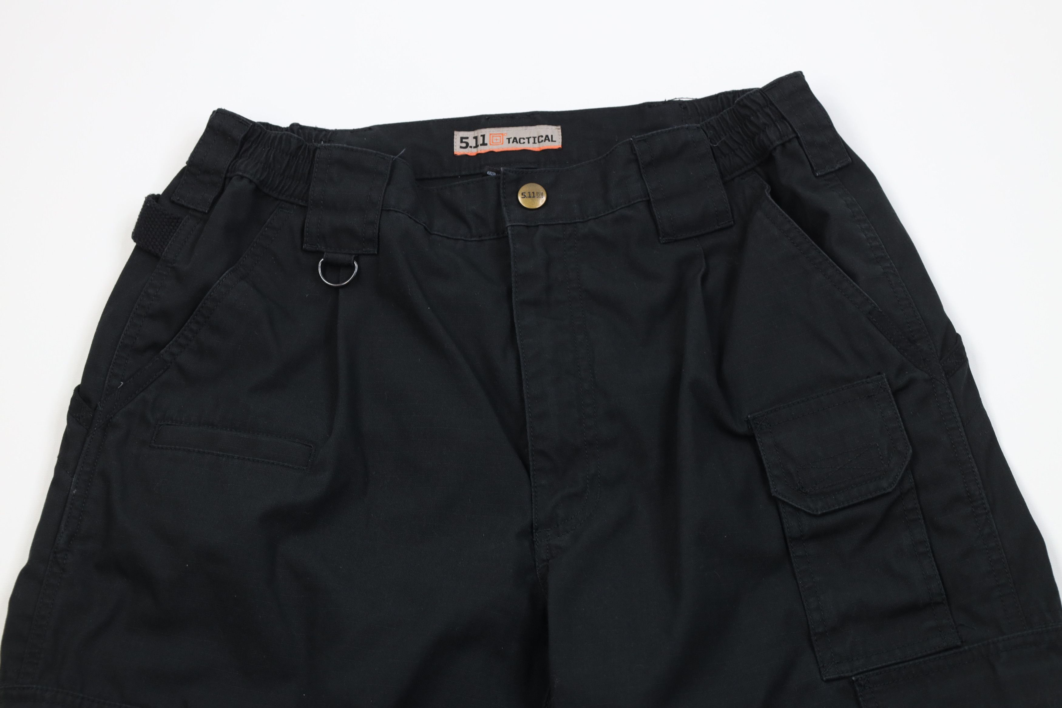 Vintage 5.11 Taclite Series Pro Double Knee Cargo Pants Black Size US 32 / EU 48 - 2 Thumbnail