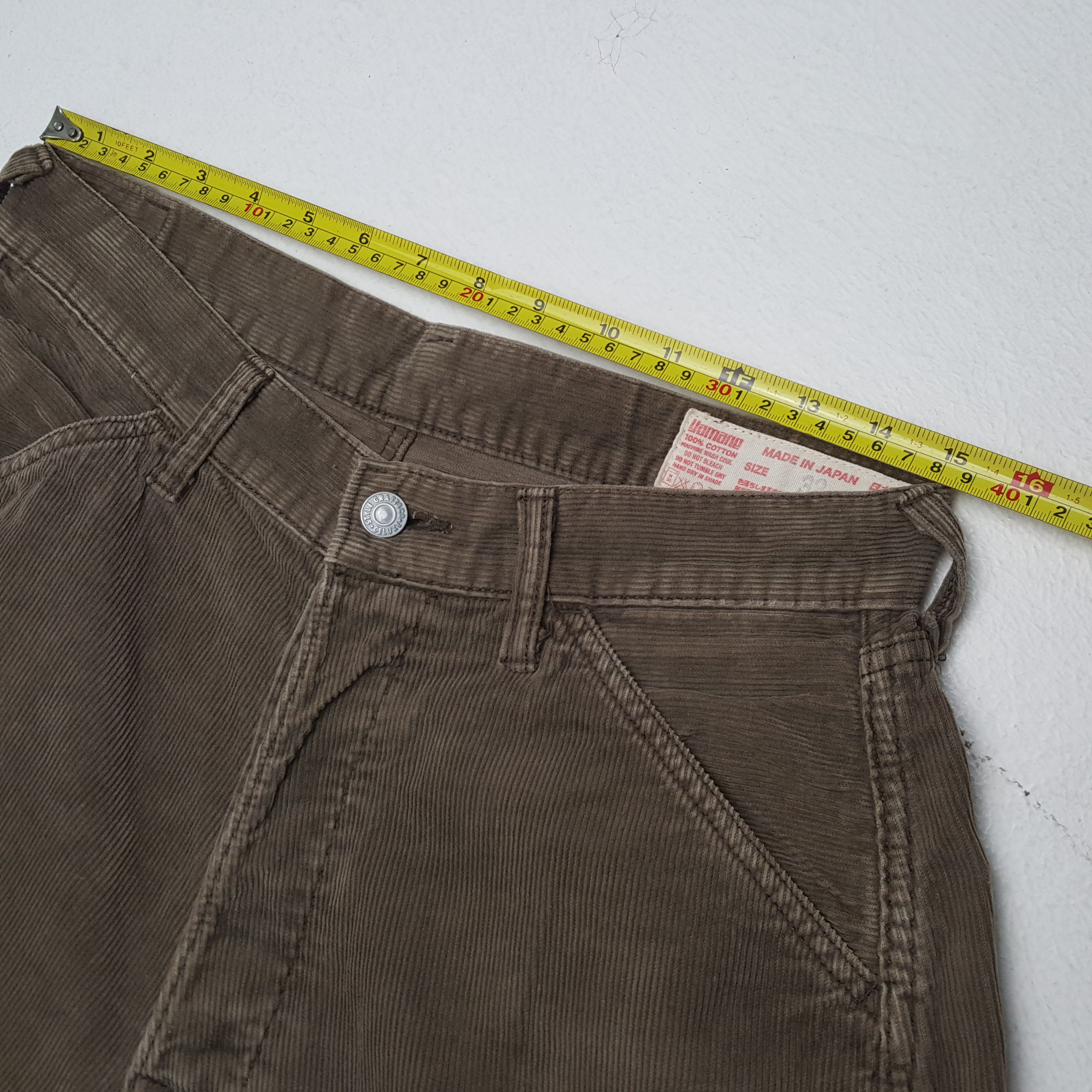 Evisu × Japanese Brand × Vintage EVISU Japanese Brand Custom Daicock Style Velvet Pants Size US 30 / EU 46 - 7 Thumbnail