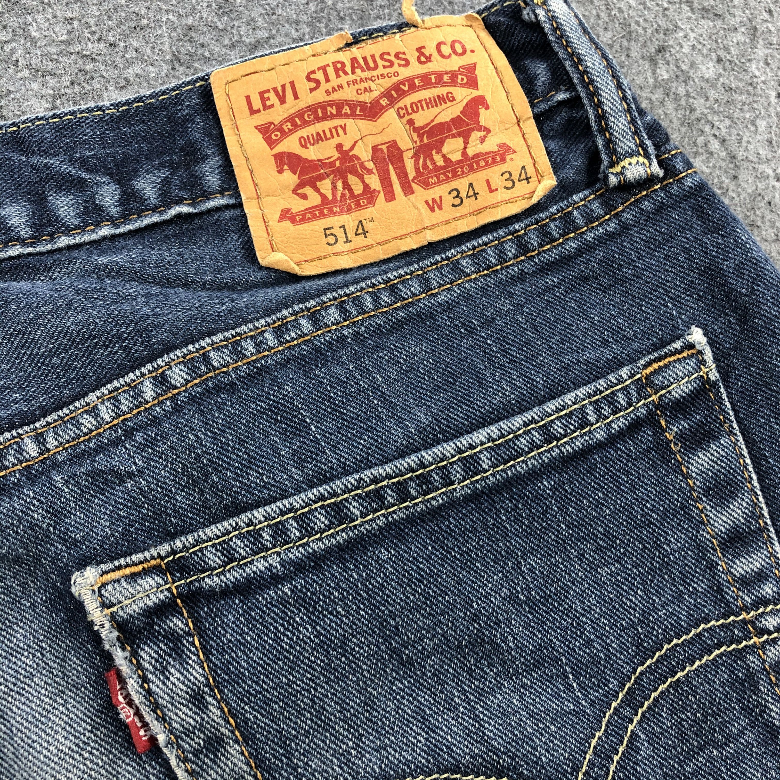 Levi's × Vintage Vintage Distress Levis 514 Jeans-JM1135 Size US 34 / EU 50 - 8 Thumbnail
