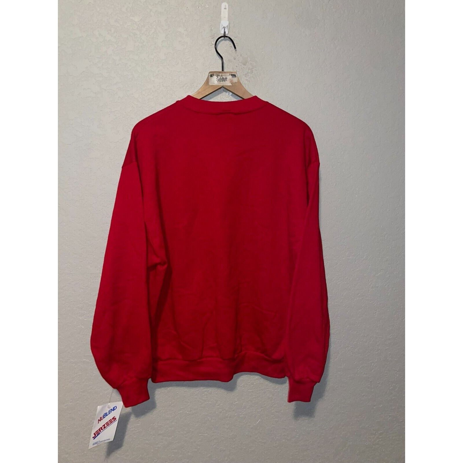 Jerzees Vintage Wyoming Sweatshirt Crewneck Love Red VTG 90s Large Size US L / EU 52-54 / 3 - 11 Thumbnail