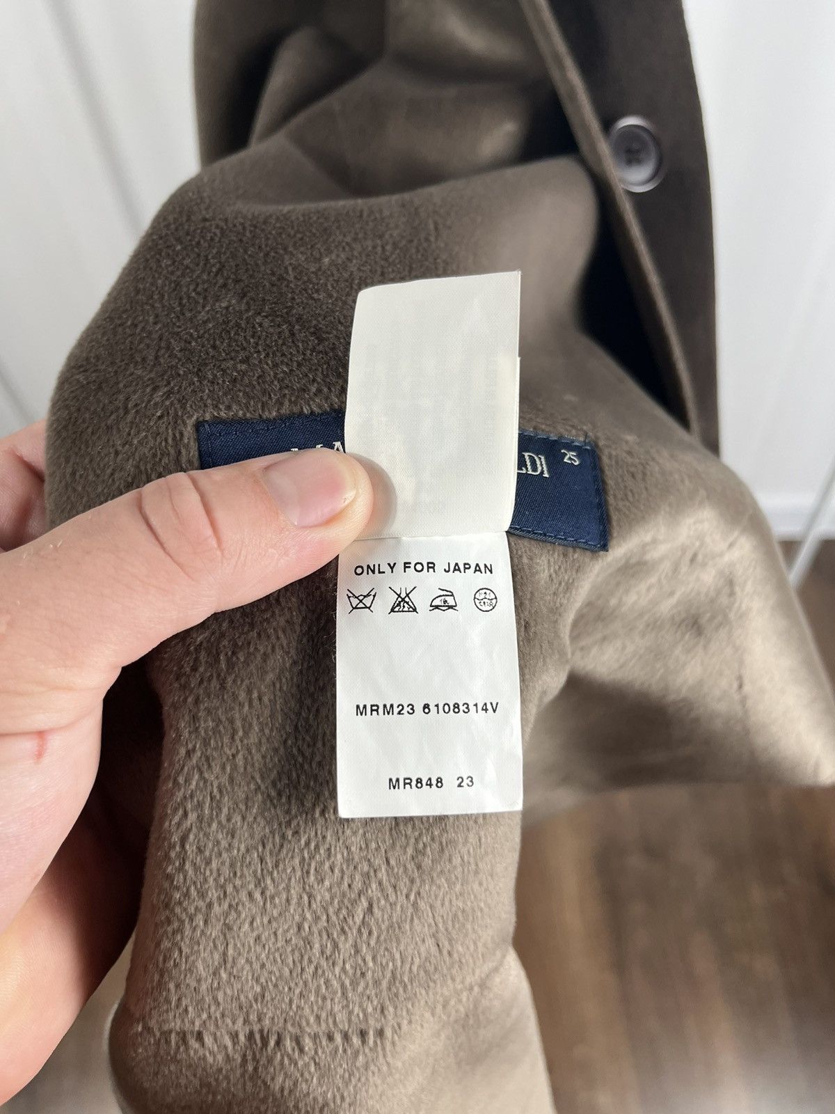Other Vintage Marina Rinaldo Suede Trench Jacket Size XXL / US 16-18 / IT 52-54 - 10 Thumbnail