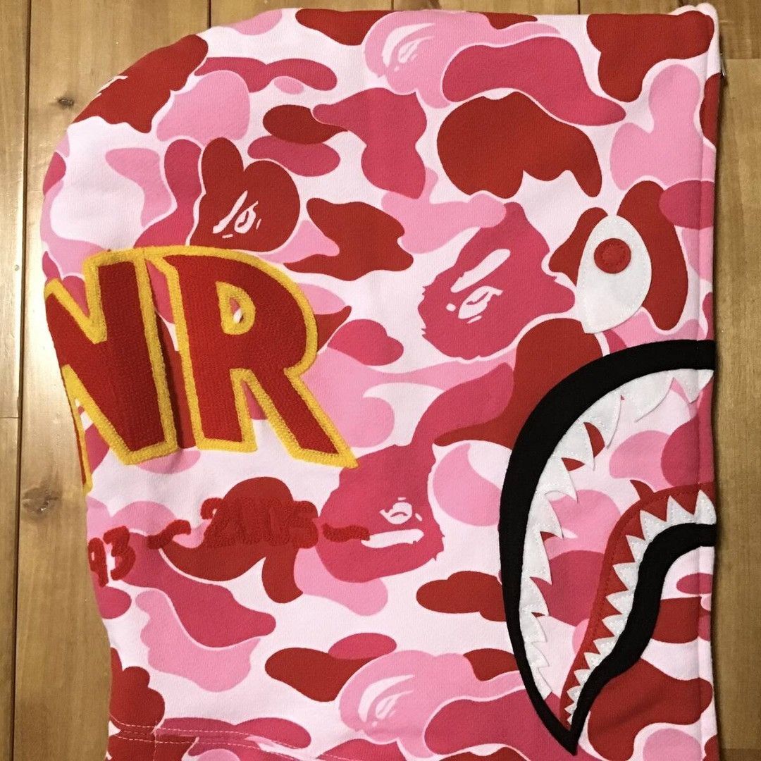 Bape BAPE ABC camo pink shark full zip hoodie a bathing ape PONR Size US L / EU 52-54 / 3 - 4 Thumbnail