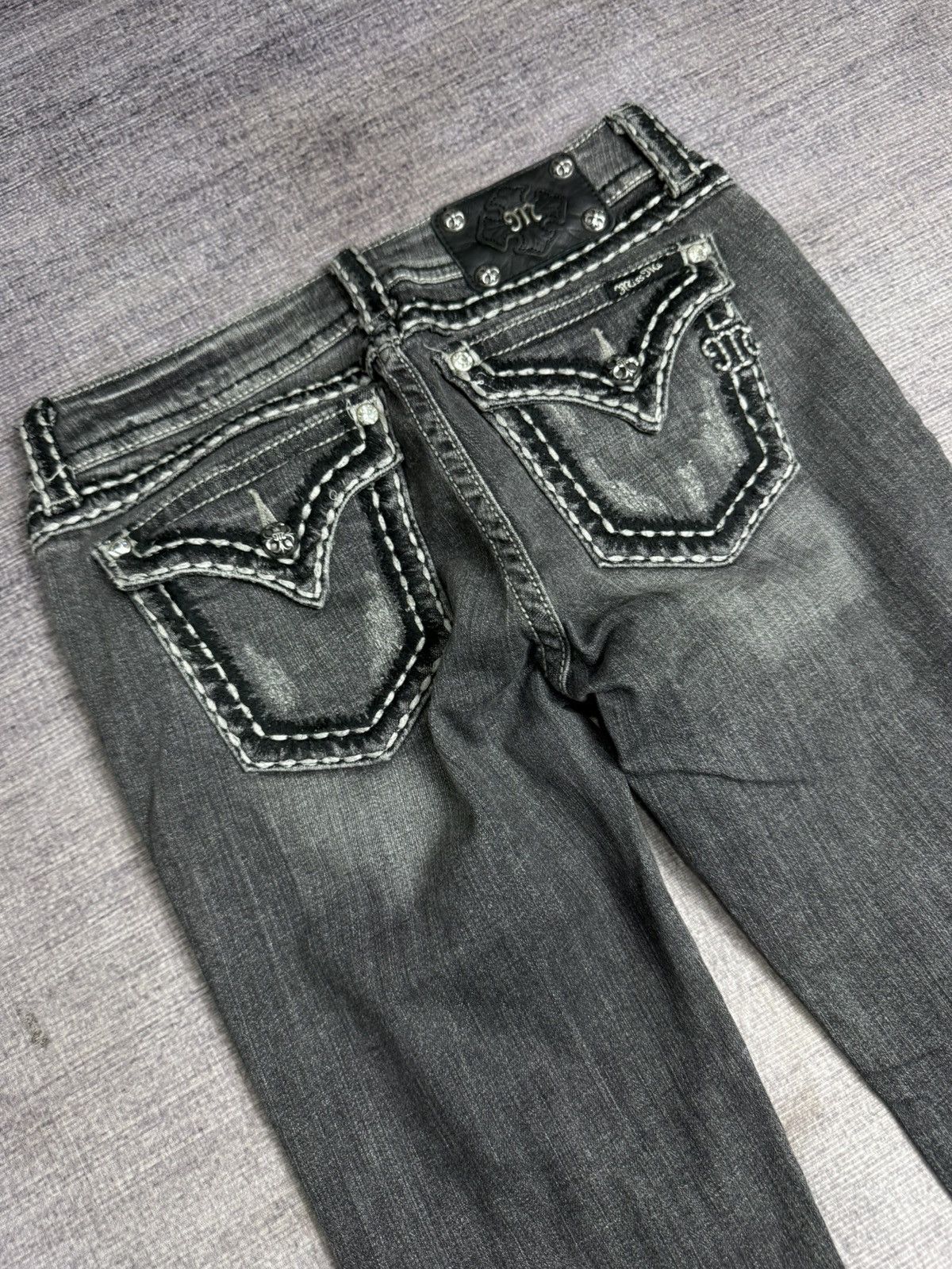 Tornado Mart MISS ME IFSIX STYLE DENIM PANTS Size US 30 / EU 46 - 4 Thumbnail