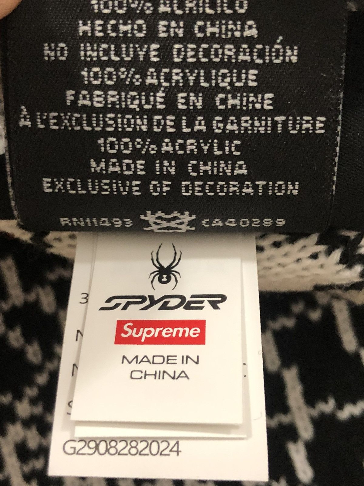 Spyder × Supreme Supreme spyder balaclava new era spider ski hat face mask Size ONE SIZE - 18 Thumbnail