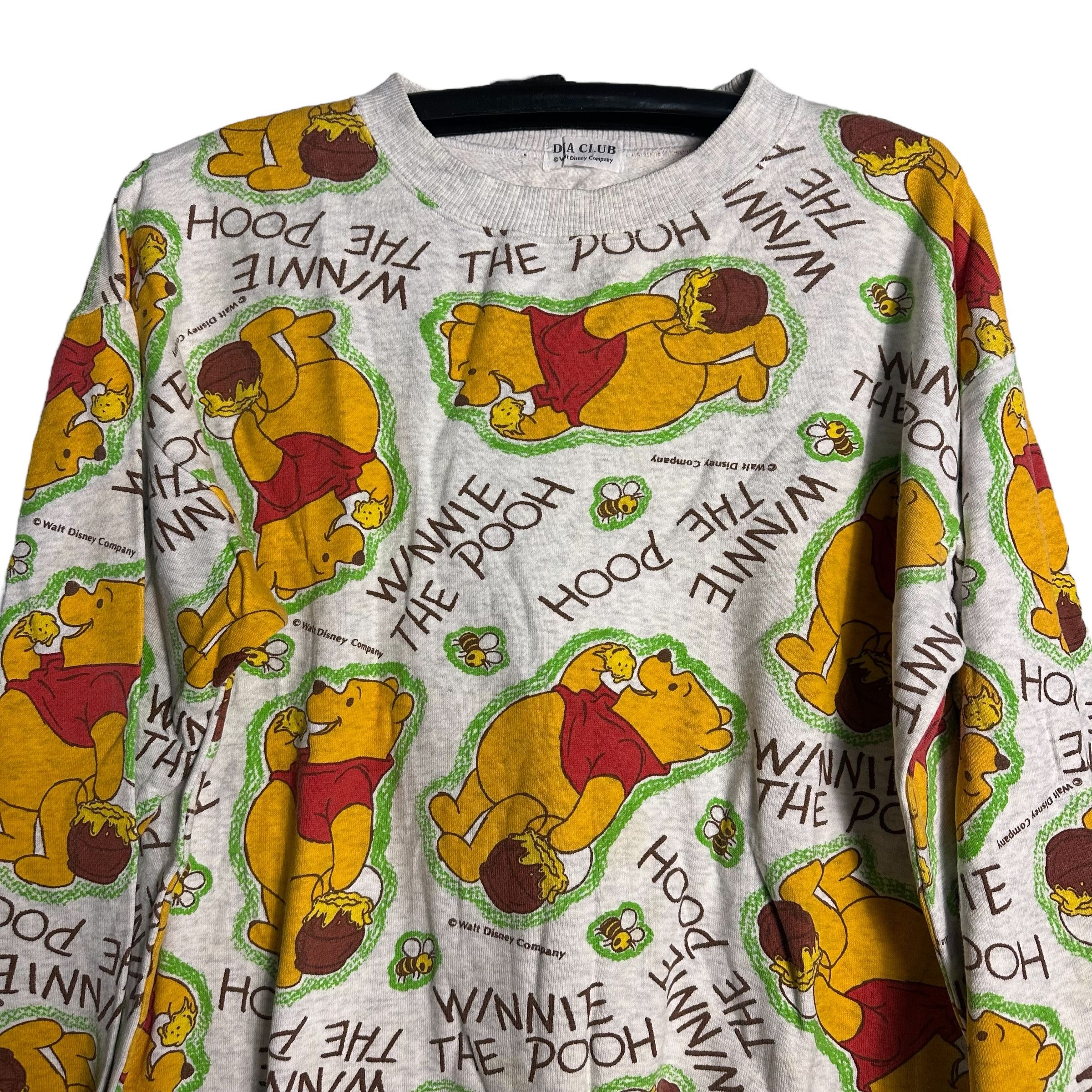 Disney 🔥RARE🔥Vtg Minnie The Pooh Walt Disney All Print Sweatshirt Size US L / EU 52-54 / 3 - 2 Thumbnail