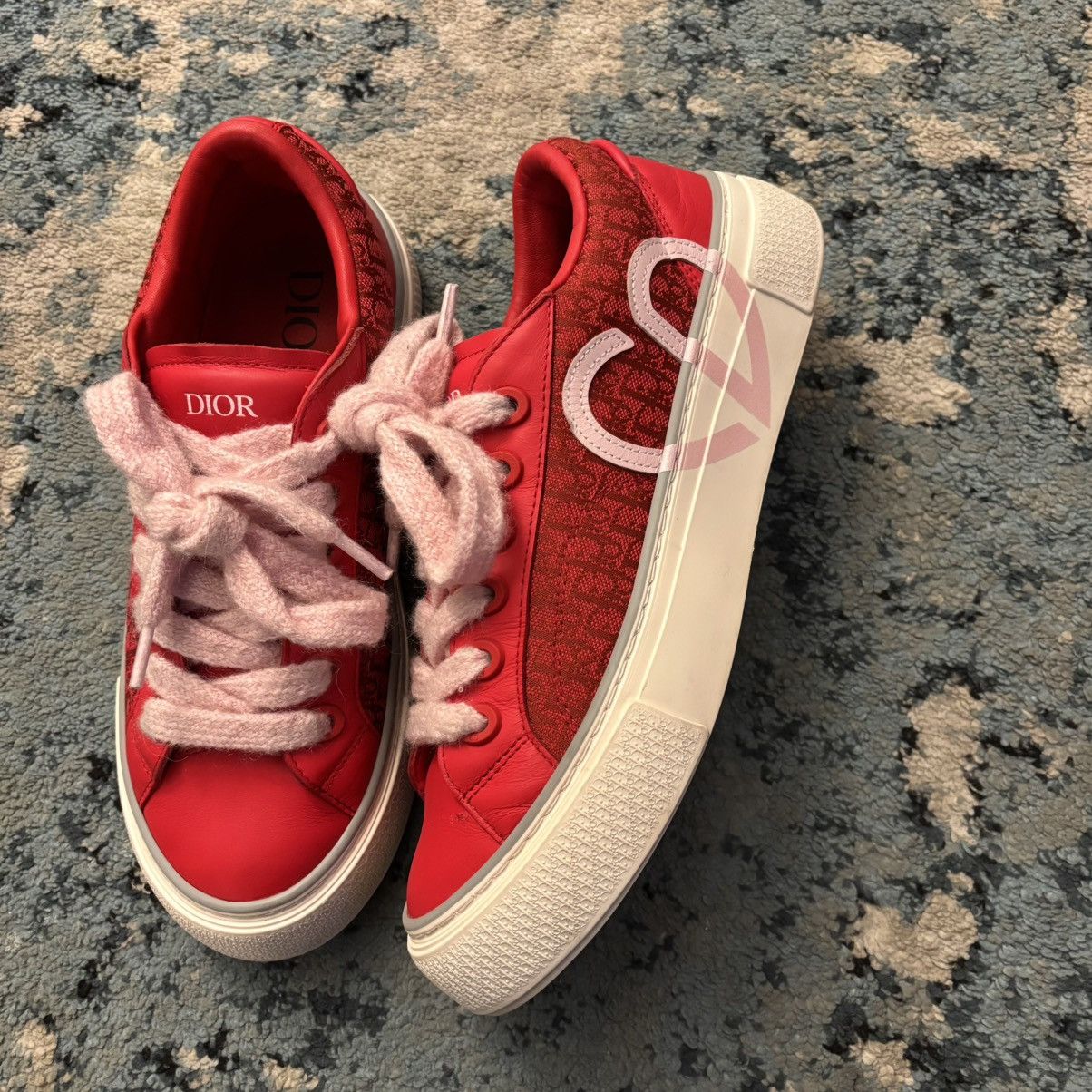 Dior Dior B33 Low Top Sneakers Size 42 9US Worn Lightly Og All Size US 9 / EU 42 - 2 Thumbnail