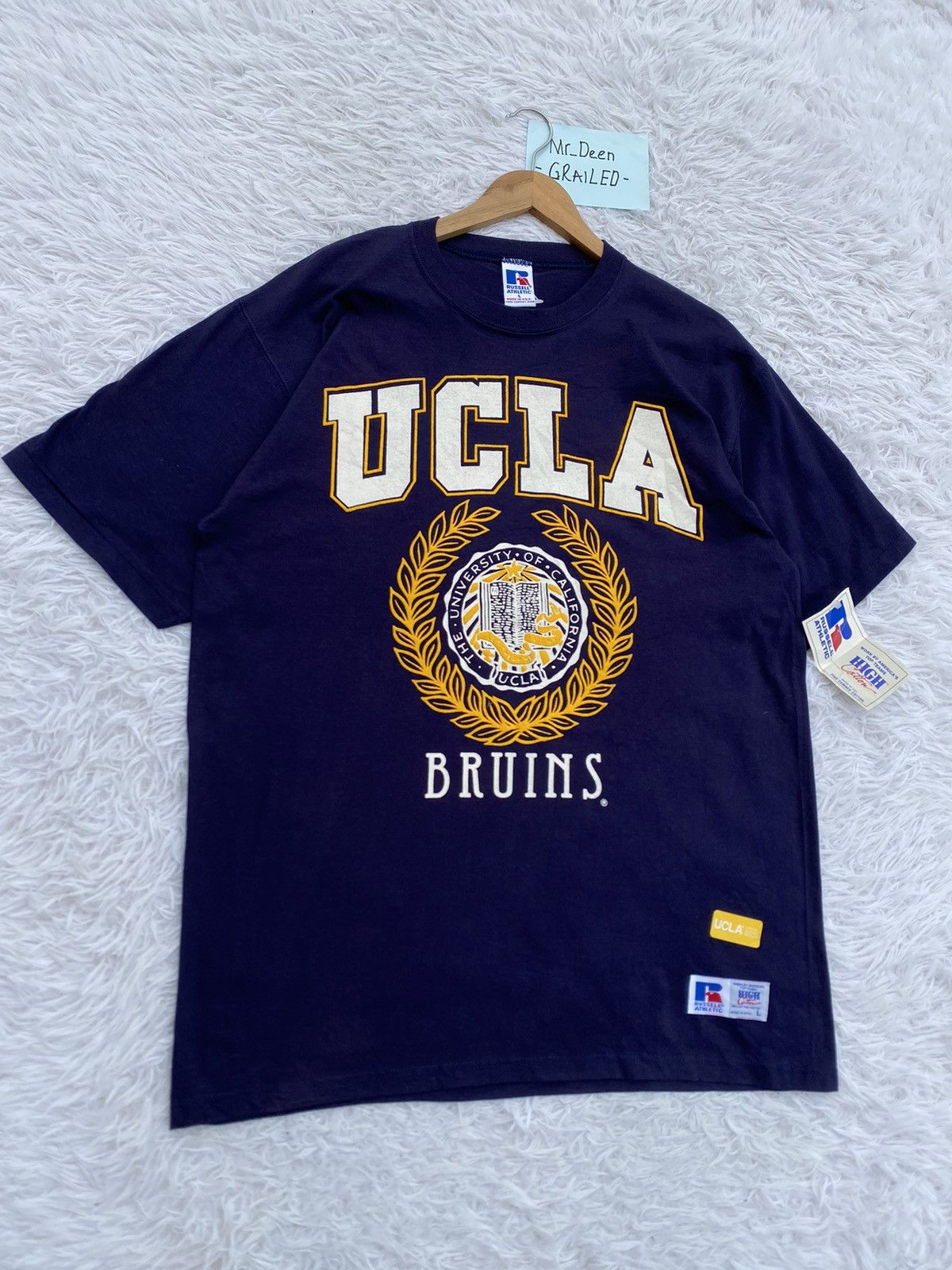 Vintage Vintage UCLA University of California Las Angelas RussellTee Size US L / EU 52-54 / 3 - 2 Thumbnail