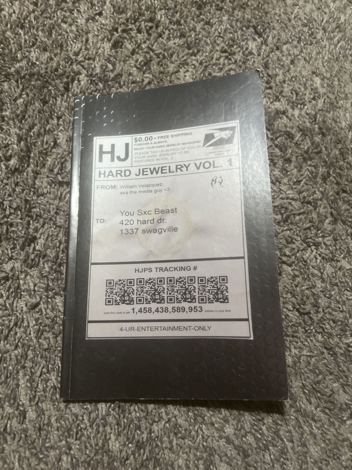Hypebeast Hard Jewelry Vol. 1 4-UR-ENTERTAINMENT-ONLY Book Size ONE SIZE - 1 Thumbnail