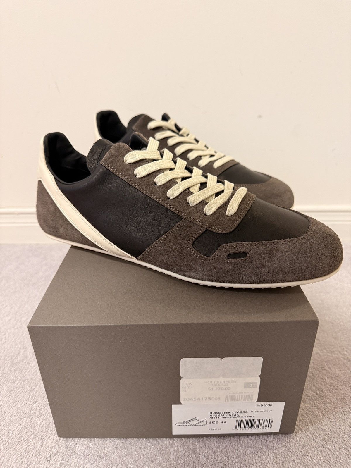 Rick Owens Rick Owens Concordians Minimal Sneaker Size US 11 / EU 44 - 1 Thumbnail