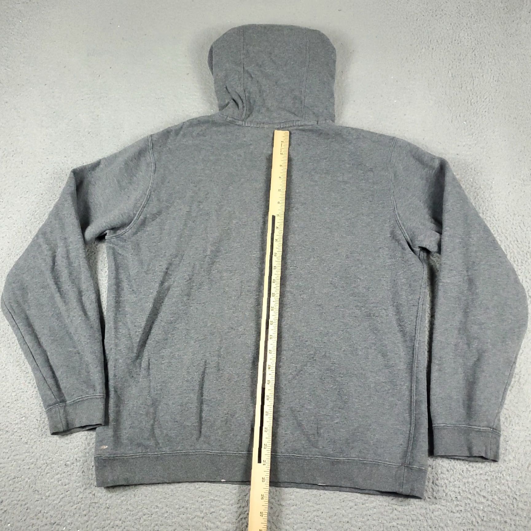 Nike Nike Sweater Mens Large Gray Swoosh Pullover Hoodie Sweatshirt * Size US L / EU 52-54 / 3 - 7 Thumbnail
