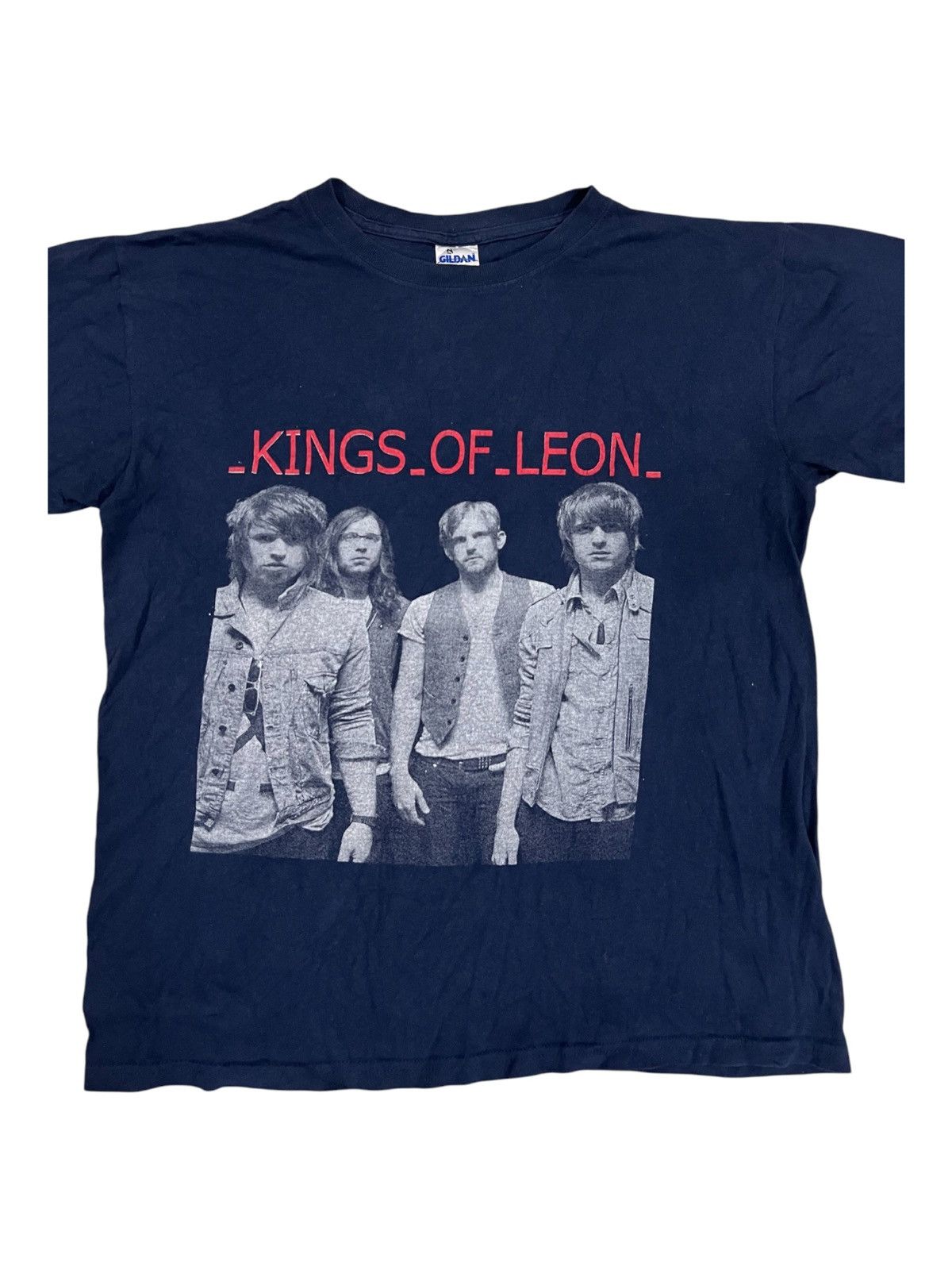 Band Tees × Vintage Y2K Vintage King of Leon 2009 Concert Tour Line Up Shirt Size US M / EU 48-50 / 2 - 3 Thumbnail