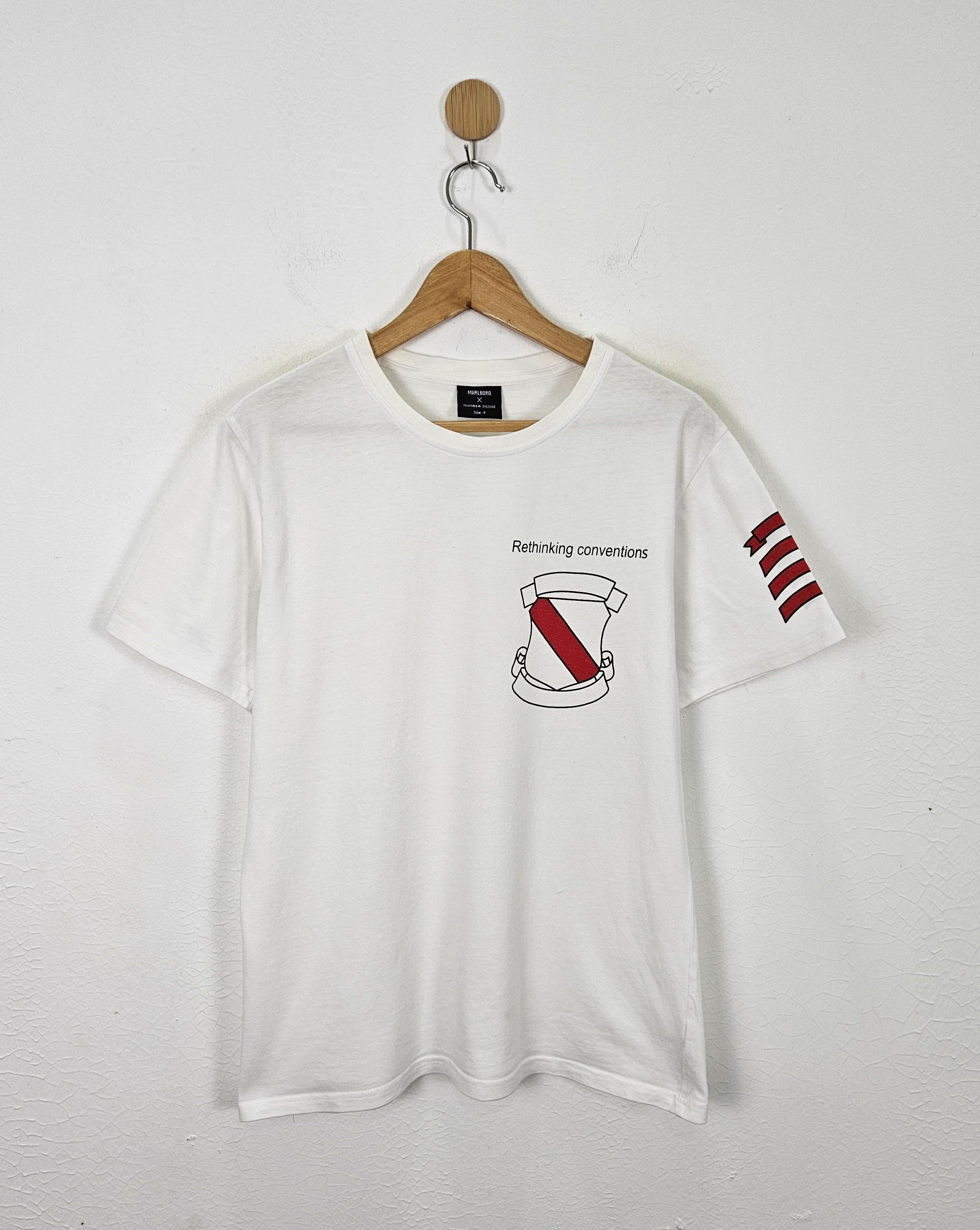 Number Nine Marlboro rethinking convention shirt