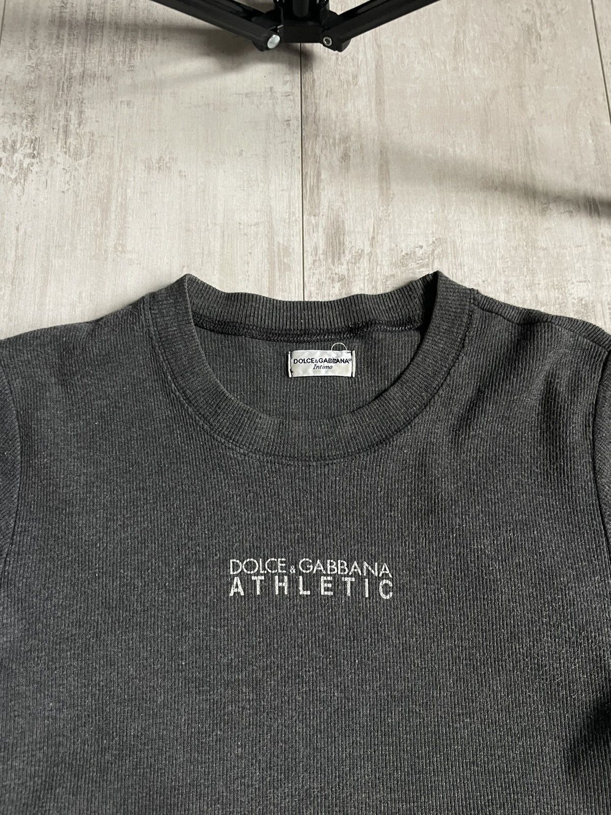 Dolce & Gabbana Dolce & Gabbana Athletic Vintage 00’s T-Shirt Y2K Grey RARE Size M / US 6-8 / IT 42-44 - 2 Thumbnail
